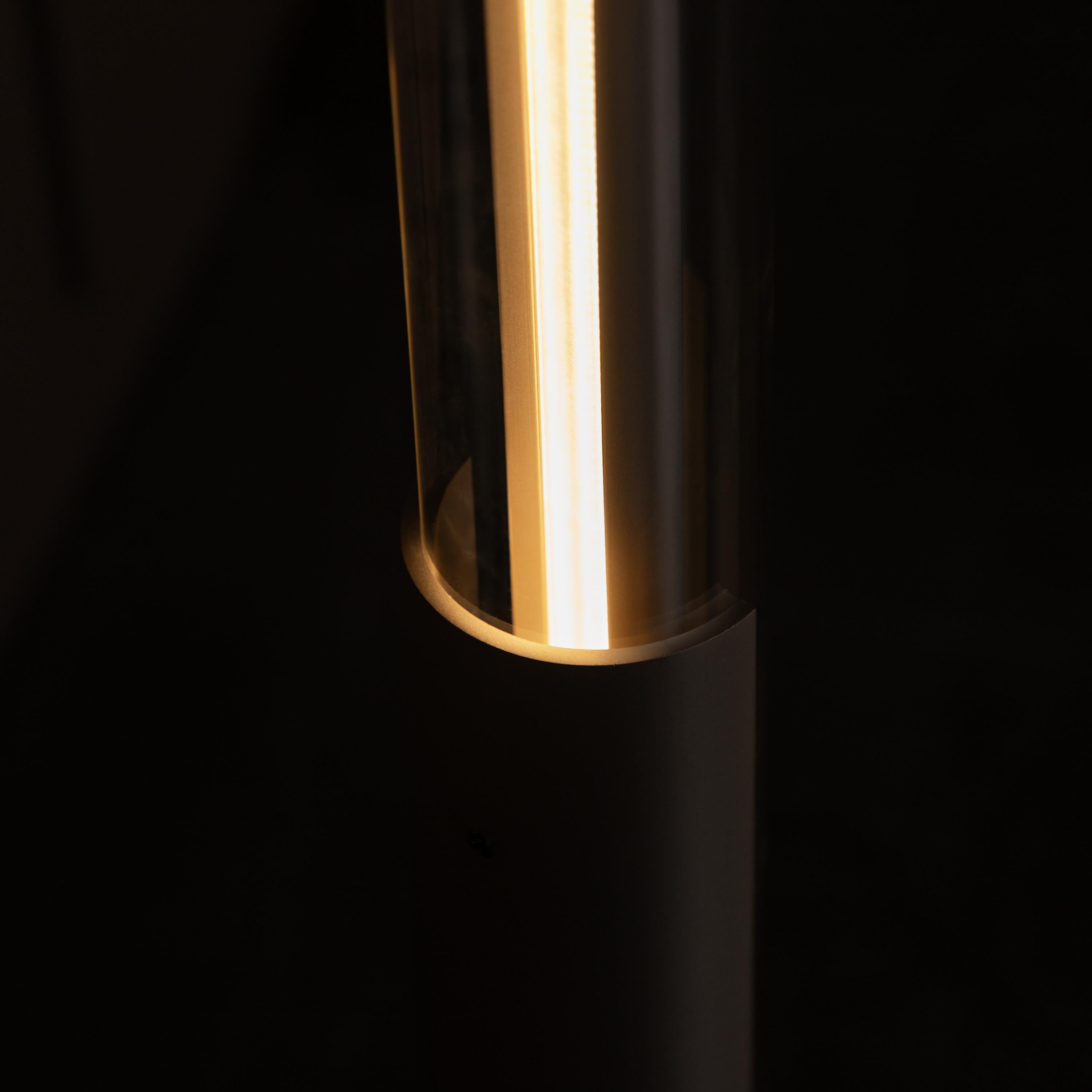 Bermuda Transparent Glass Beige Floor Lamp - Heka Lighting & Trading Limited