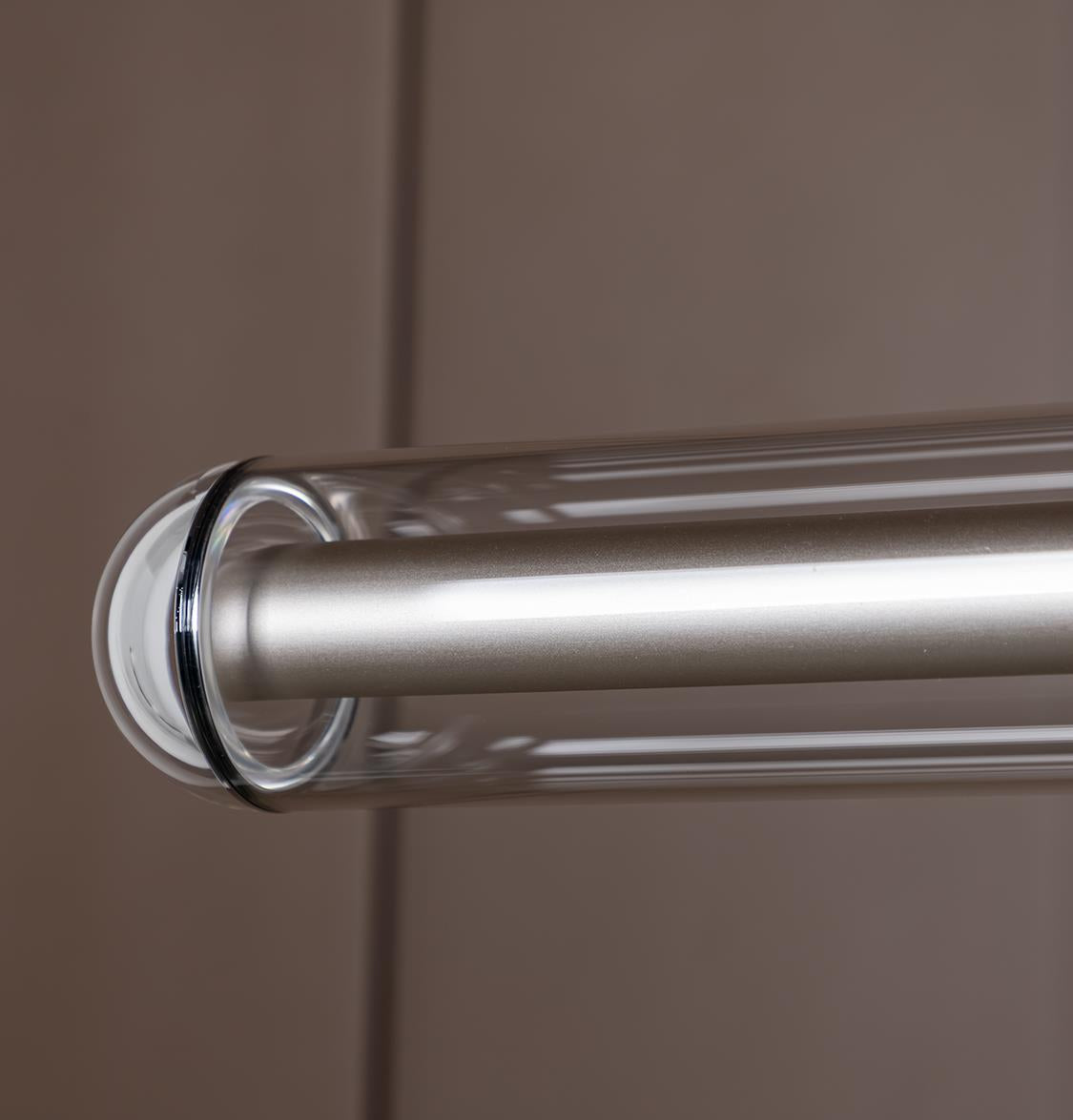 Bermuda Transparent Glass Beige Dining Table Chandelier 120 Cm - Heka Lighting & Trading Limited