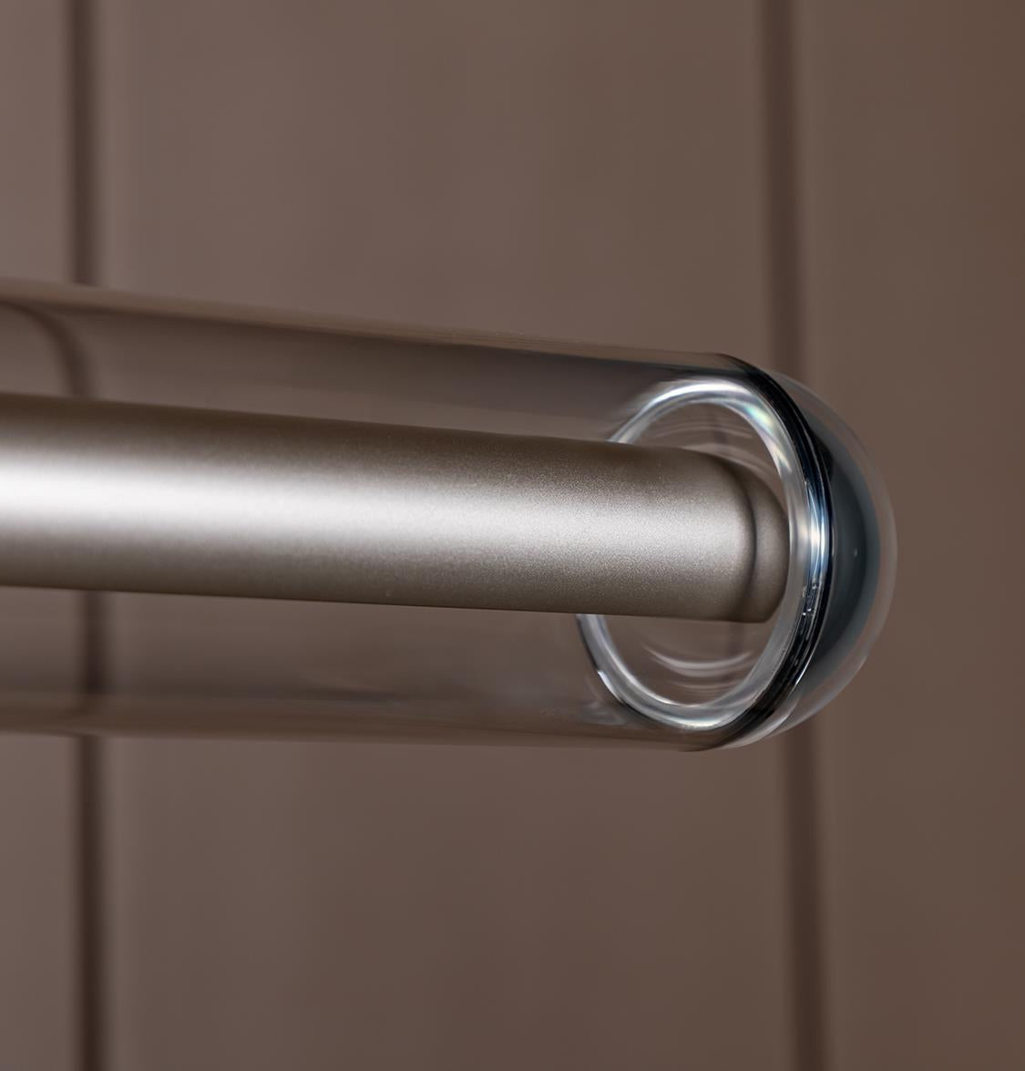 Bermuda Transparent Glass Beige Dining Table Chandelier 150 Cm - Heka Lighting & Trading Limited