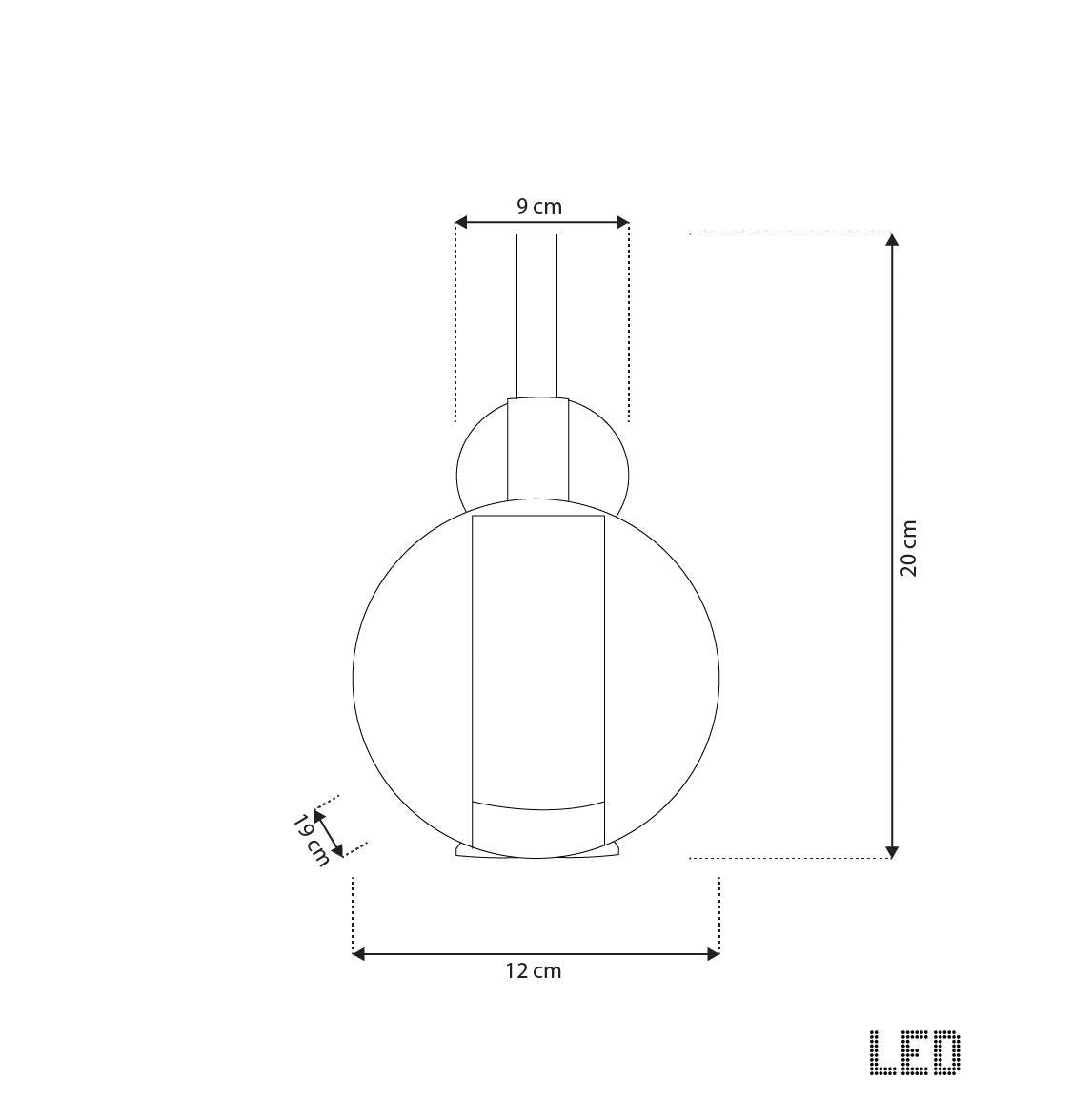 Bükreş Chrome Stainless Transparent Glass Led Wall Sconce - Heka Lighting & Trading Limited