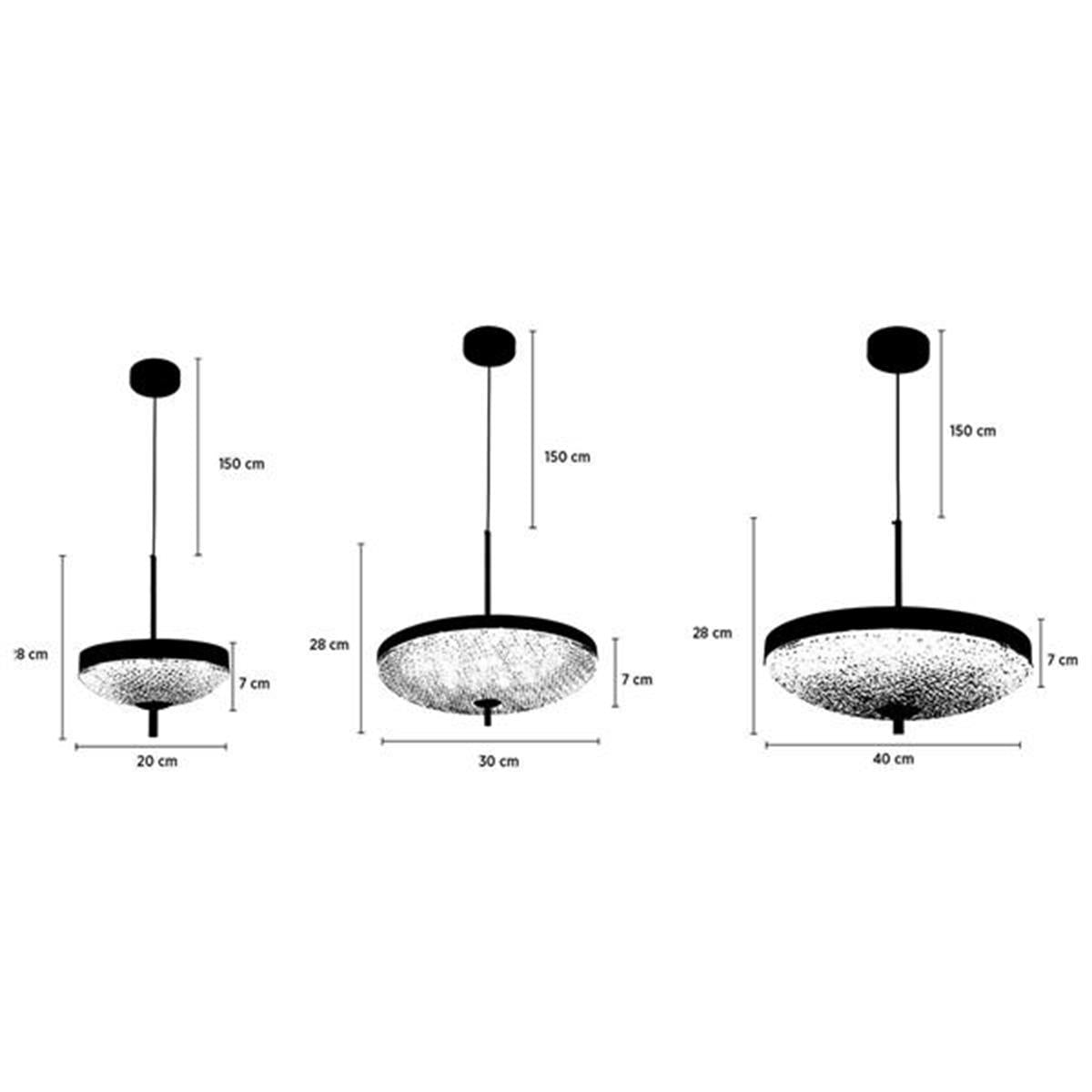 Burkina Antique Transparent Glass Led Pendant Light Chandelier 20 Cm - Heka Lighting & Trading Limited