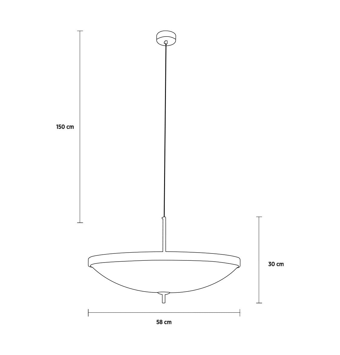 Burkina Antique Transparent Glass Led Pendant Light Chandelier 40 Cm - Heka Lighting & Trading Limited