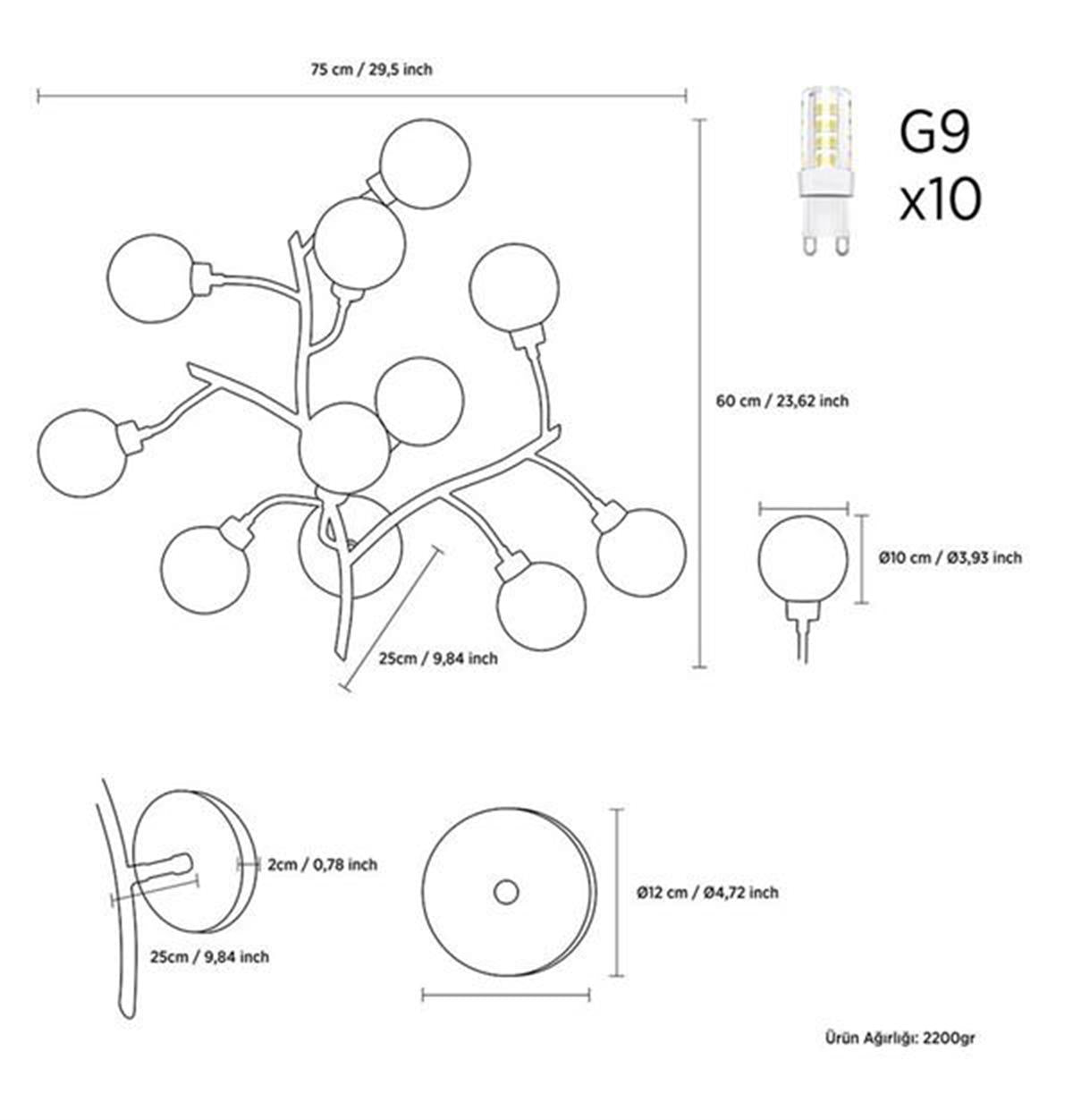 Demet 10's Antique Wall Sconce - Heka Lighting & Trading Limited