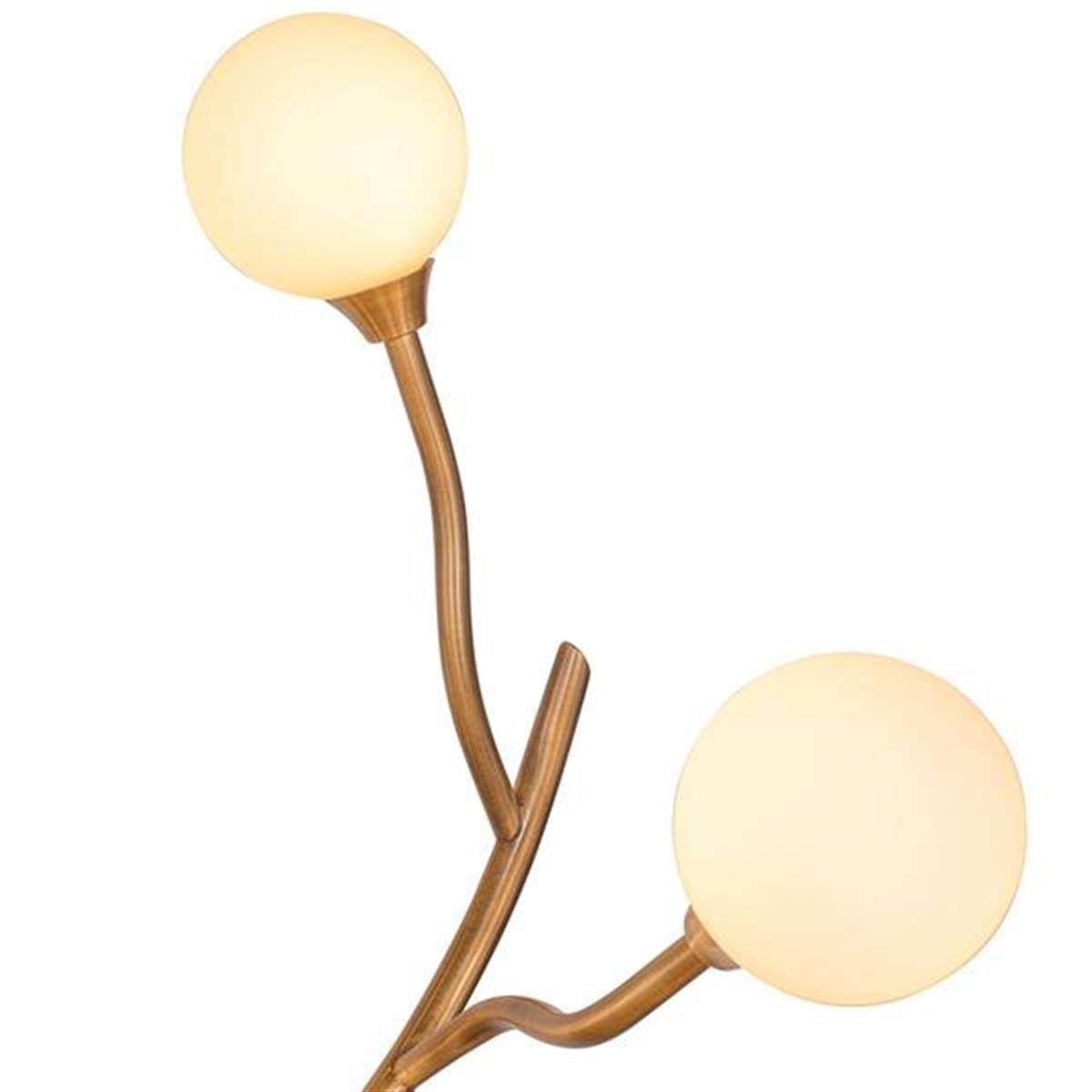Demet 10's Antique Decorative Floor Lamp - Heka Lighting & Trading Limited