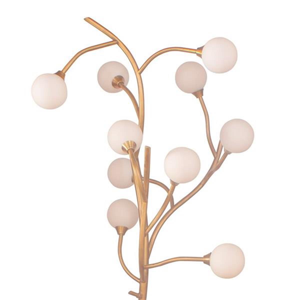 Demet 10's Antique Decorative Floor Lamp - Heka Lighting & Trading Limited