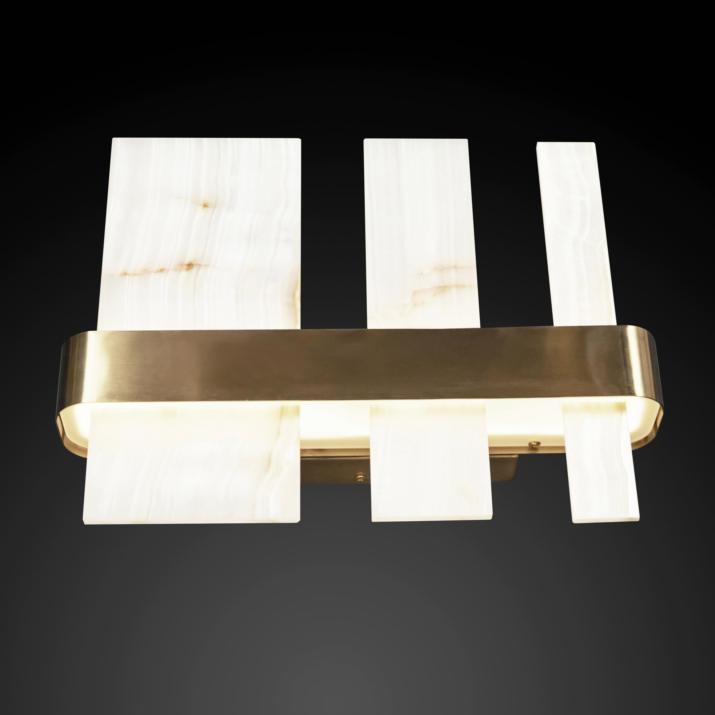 Ekho Antique Marble Led Wall Sconce - Heka Lighting & Trading Limited