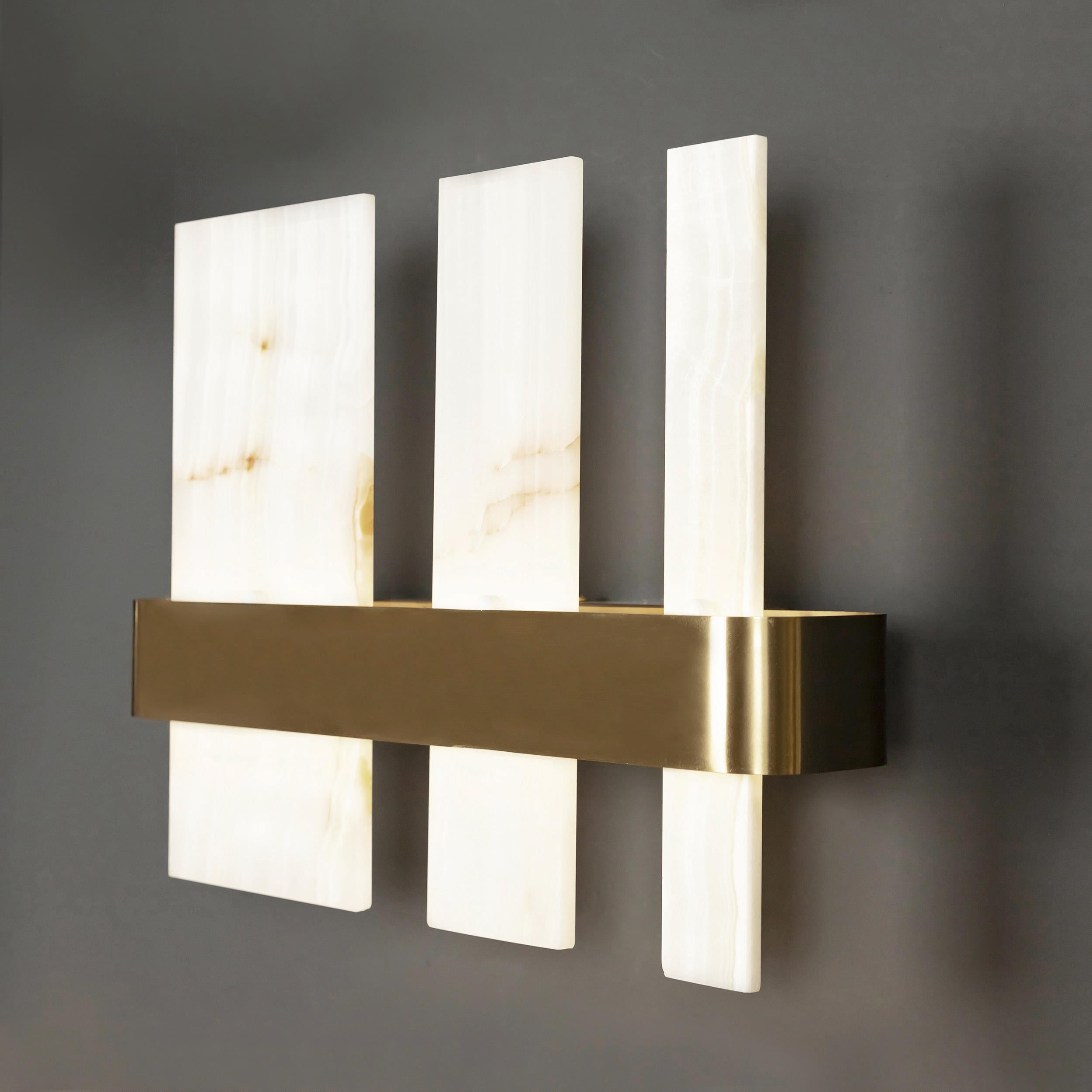 Ekho Antique Marble Led Wall Sconce - Heka Lighting & Trading Limited