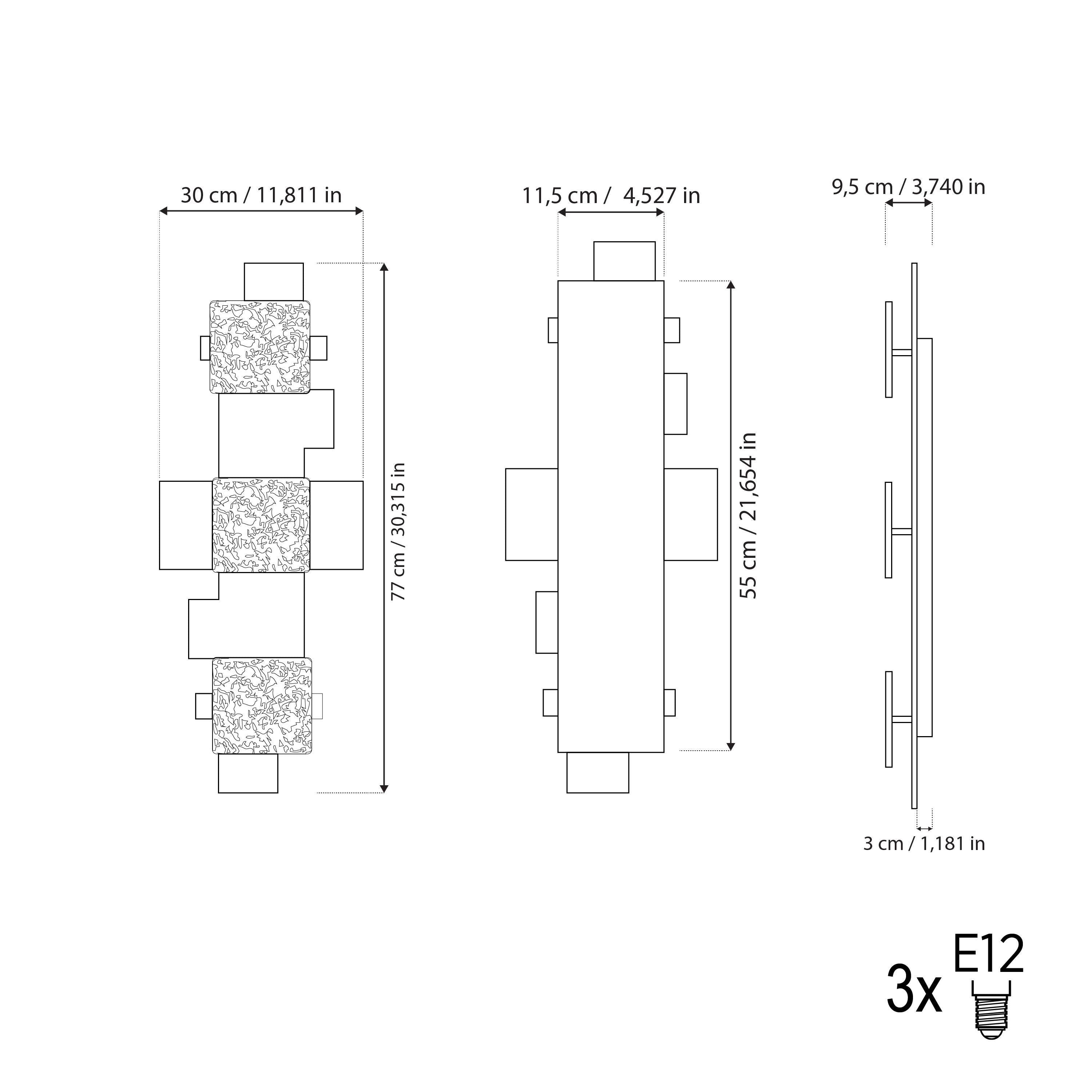 Eritme Resin Protected Dark Antique Wall Sconce - Heka Lighting & Trading Limited