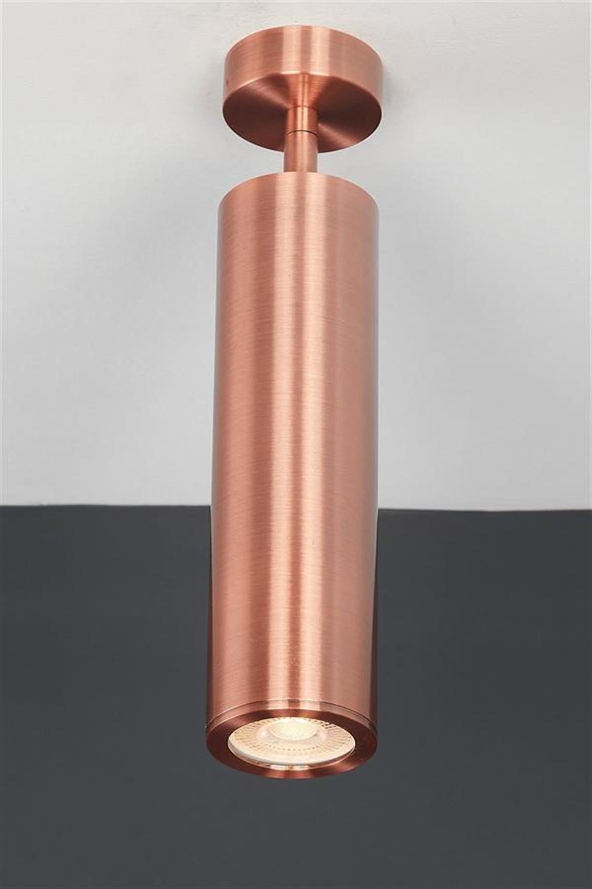 Eva Copper Flat Spotlight 6X21 Cm - Heka Lighting & Trading Limited