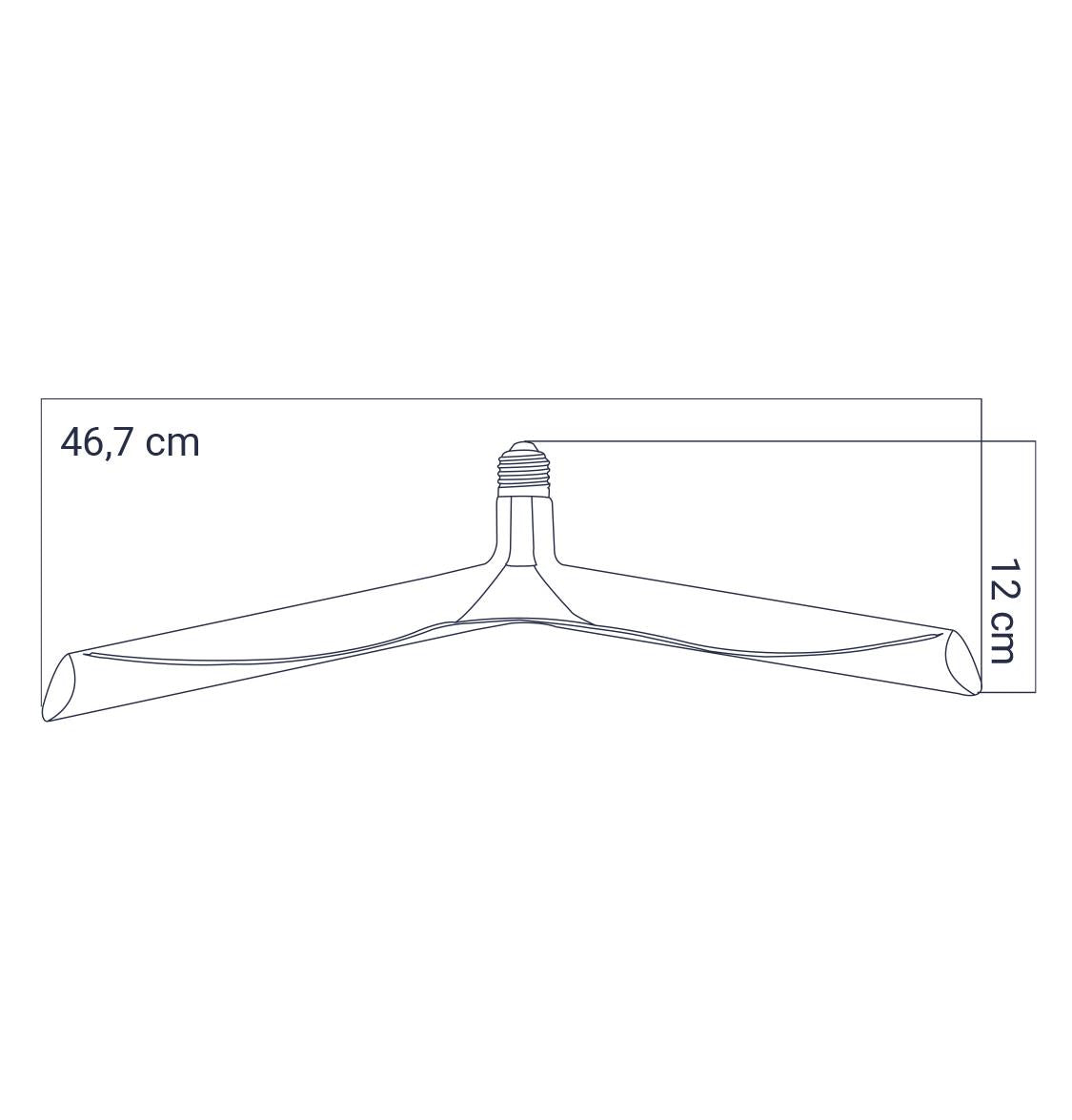 Smoked 6W 2200K Strap E27 Led Bulb Erd-228