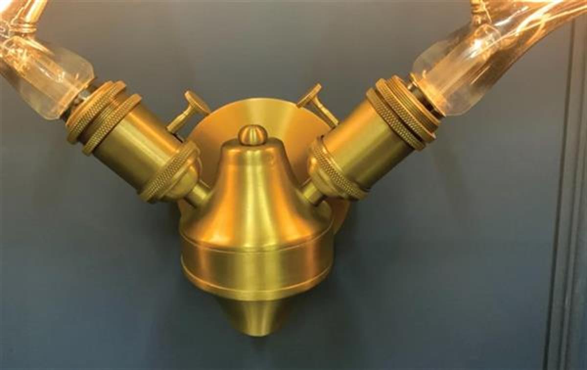 Galata Antique Deer Antler Wall Sconce - Heka Lighting & Trading Limited