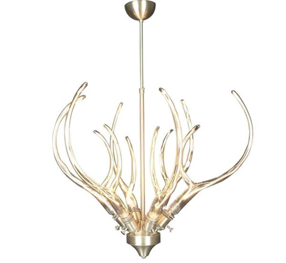 Galata 6-Piece Antique Glass Chandelier - Heka Lighting & Trading Limited