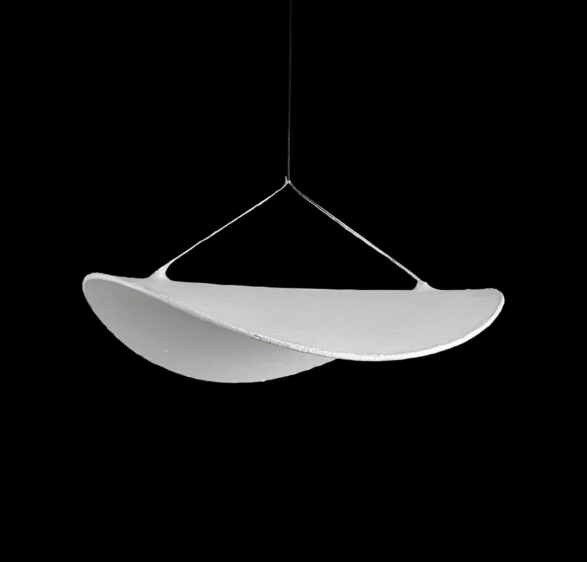 Galaxy Soft Touch White Dalga Pendant Light Chandelier 80 Cm - Heka Lighting & Trading Limited