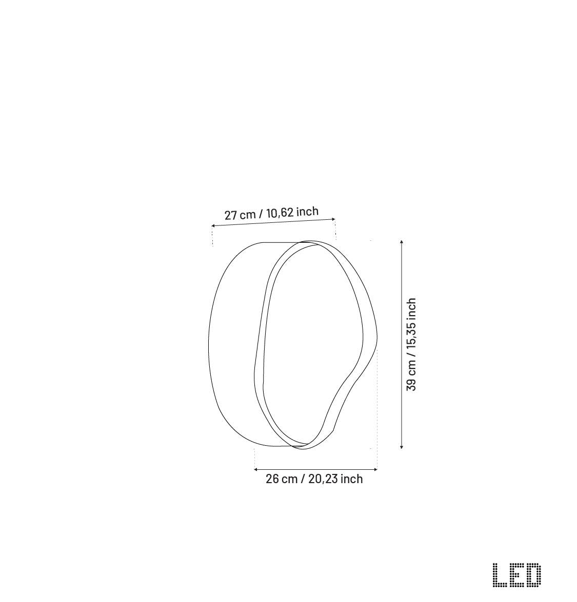 Gambia Honey Glass Black Wall Sconce 30 Cm - Heka Lighting & Trading Limited