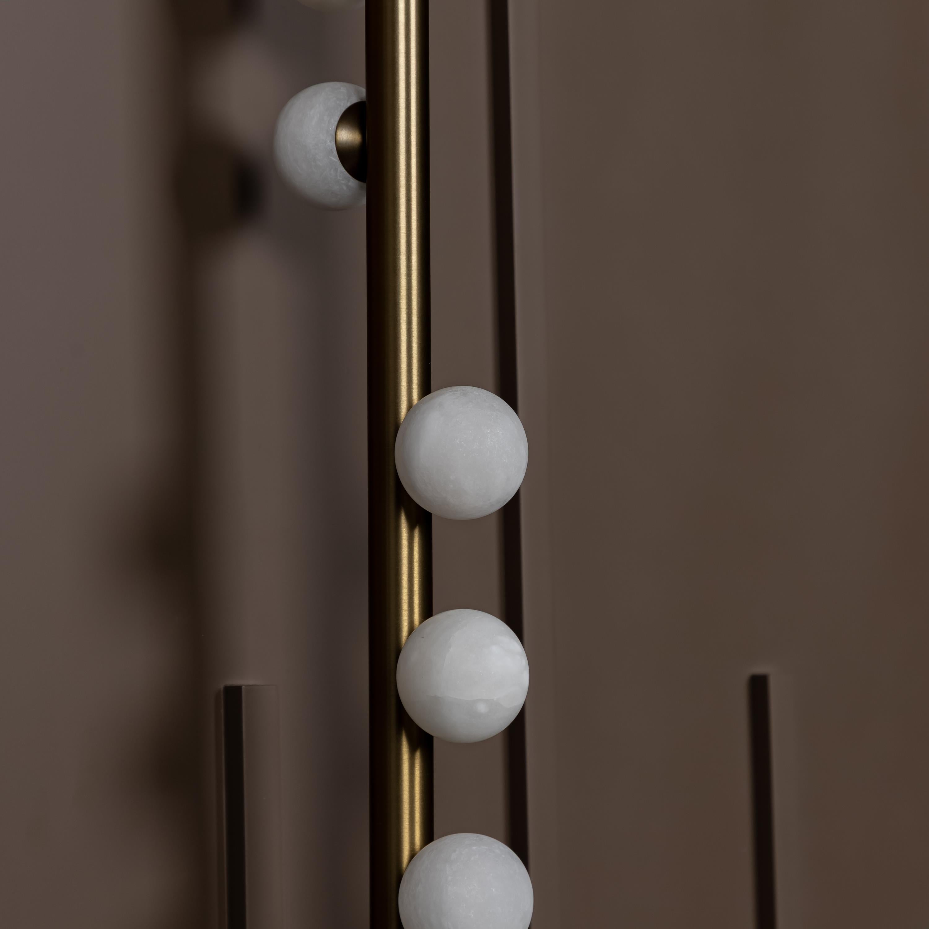 Gine Marble Bulk Antique Wall Sconce 103 Cm - Heka Lighting & Trading Limited