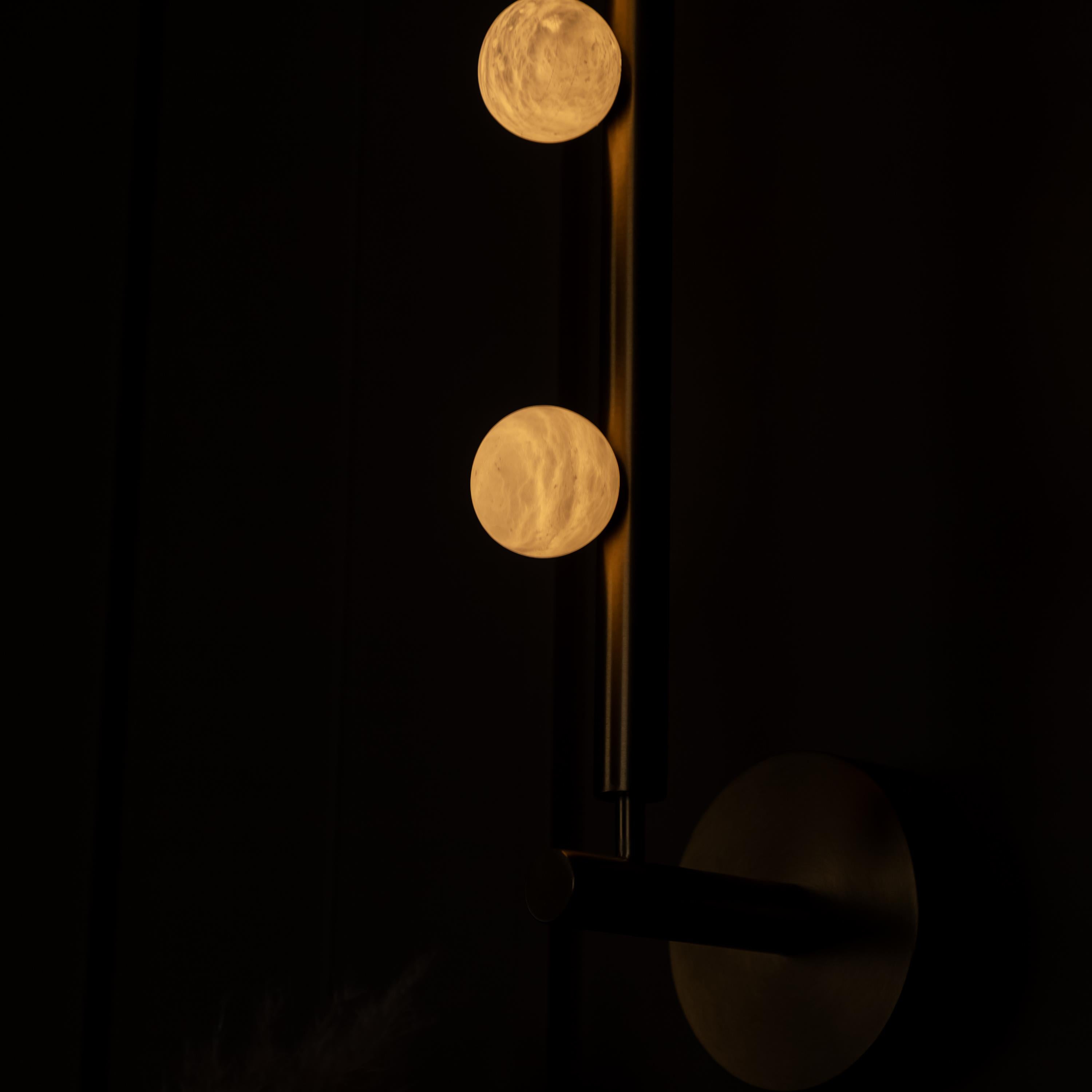 Gine Marble Bulk Antique Wall Sconce 50 Cm - Heka Lighting & Trading Limited