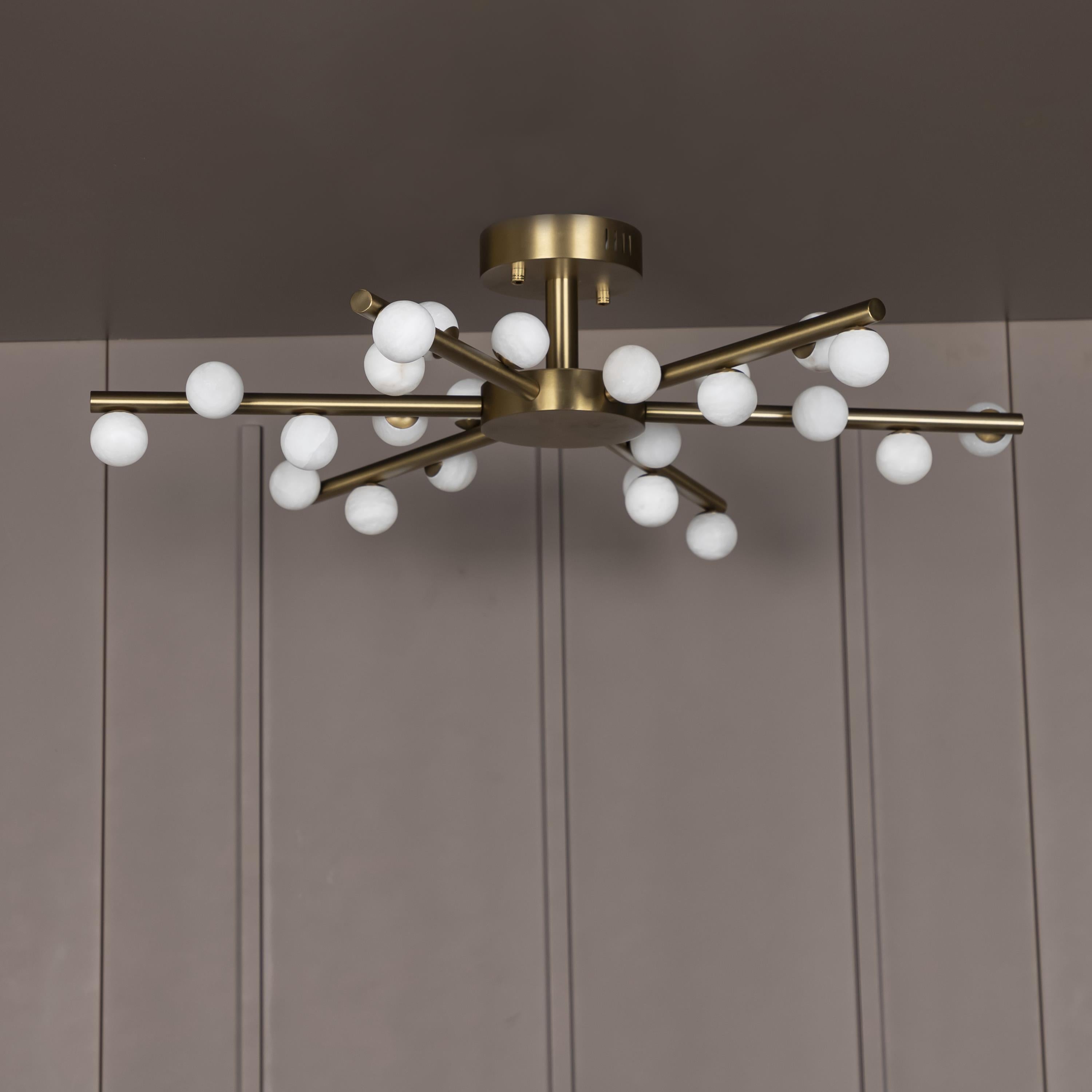 Gine Marble Bulk Antique Chandelier 85 Cm