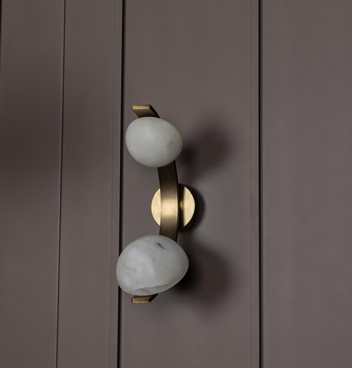 Hartum Marble Antique Wall Sconce - Heka Lighting & Trading Limited