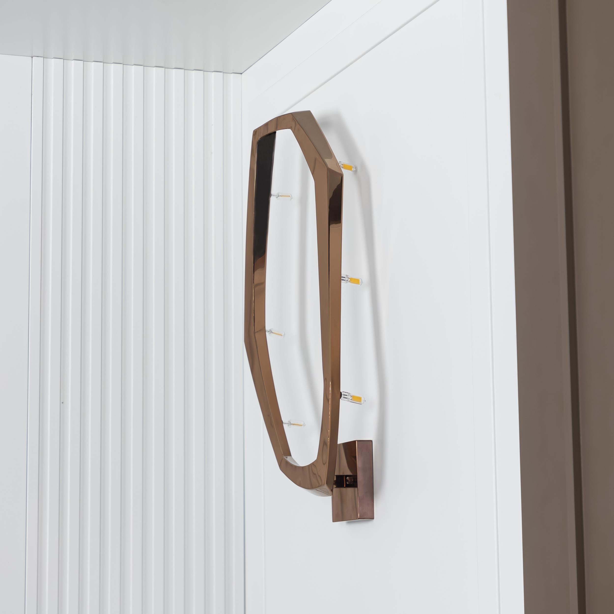 Hatila Gold Led Wall Sconce - Heka Lighting & Trading Limited