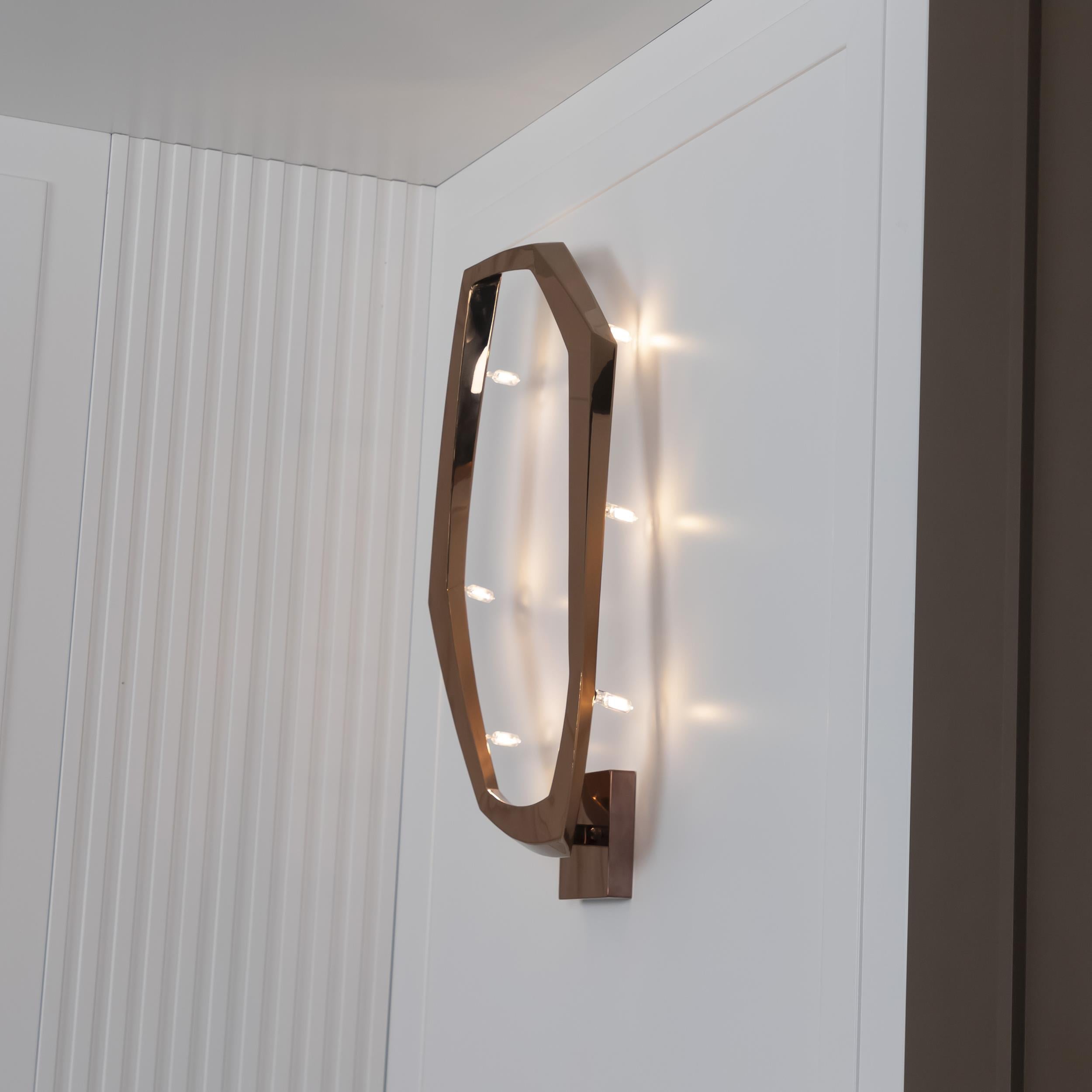 Hatila Gold Led Wall Sconce - Heka Lighting & Trading Limited