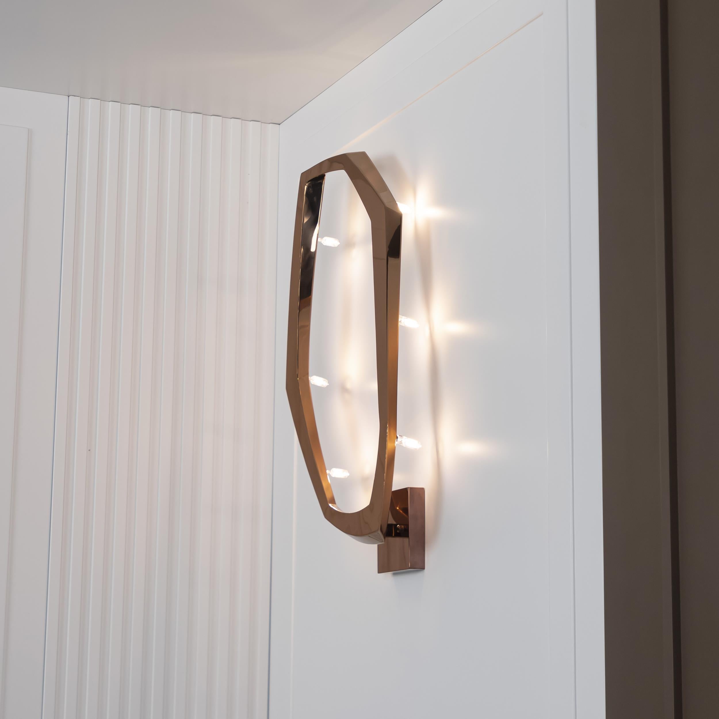 Hatila Gold Led Wall Sconce - Heka Lighting & Trading Limited
