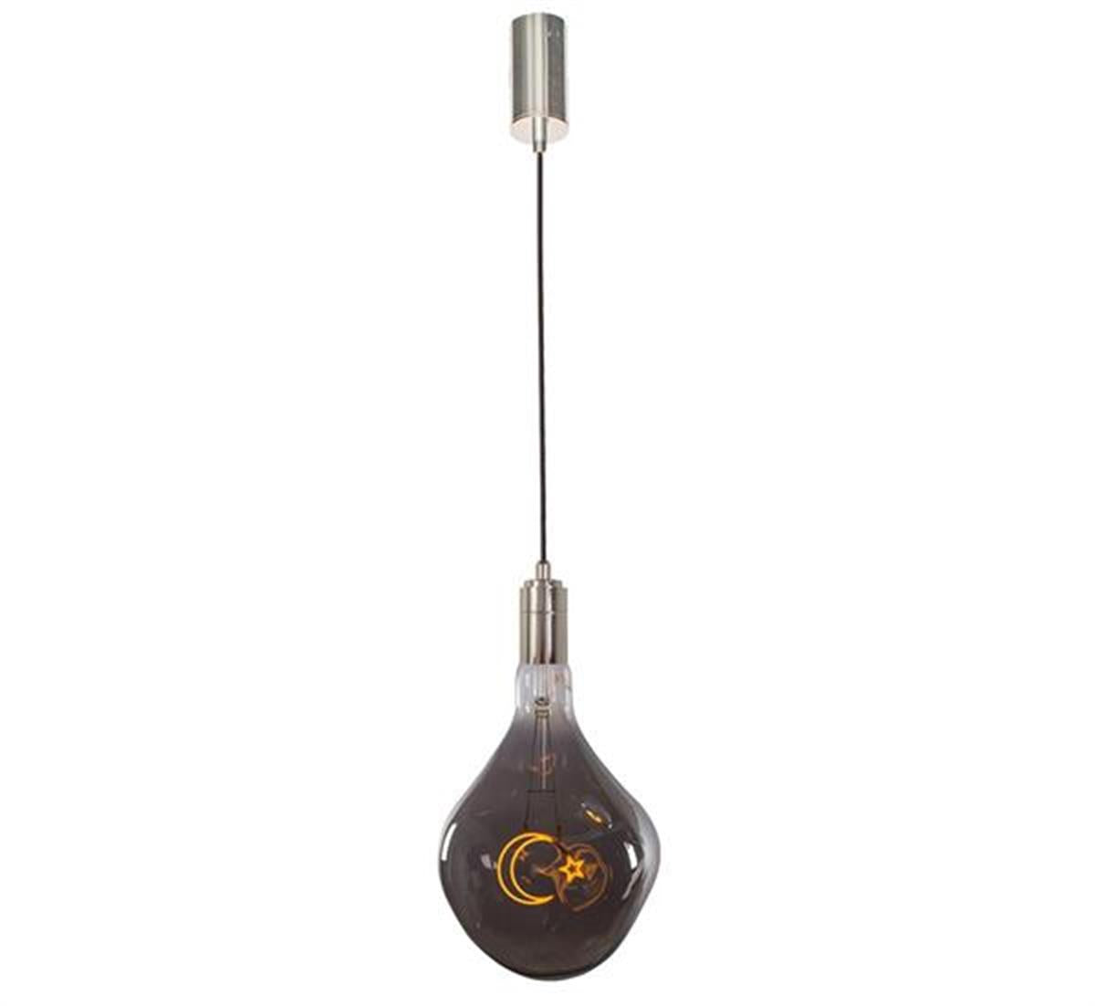 Moon Star Smoked 5W 2200K E27 Led Bulb Erd-1923/2 - Heka Lighting & Trading Limited