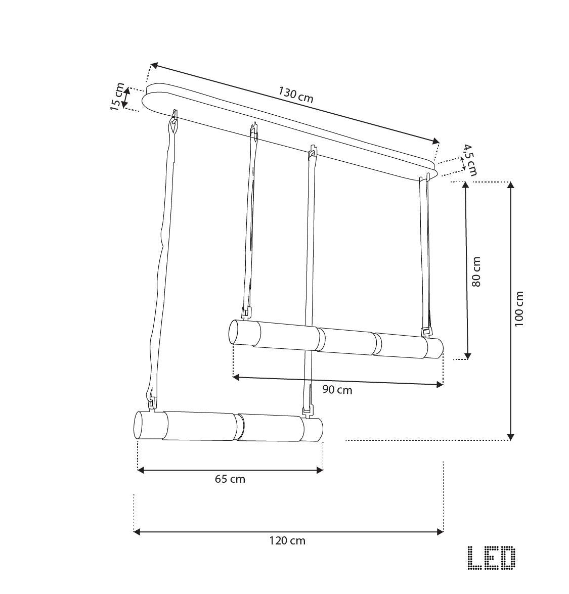 Helsinki Double Marble Antique Dining Table Top Chandelier - Heka Lighting & Trading Limited