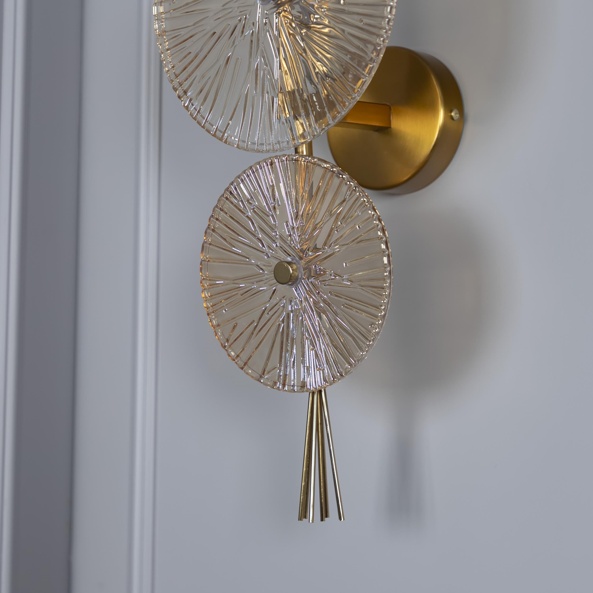 Honaz Two Glass Antique Wall Sconce - Heka Lighting & Trading Limited