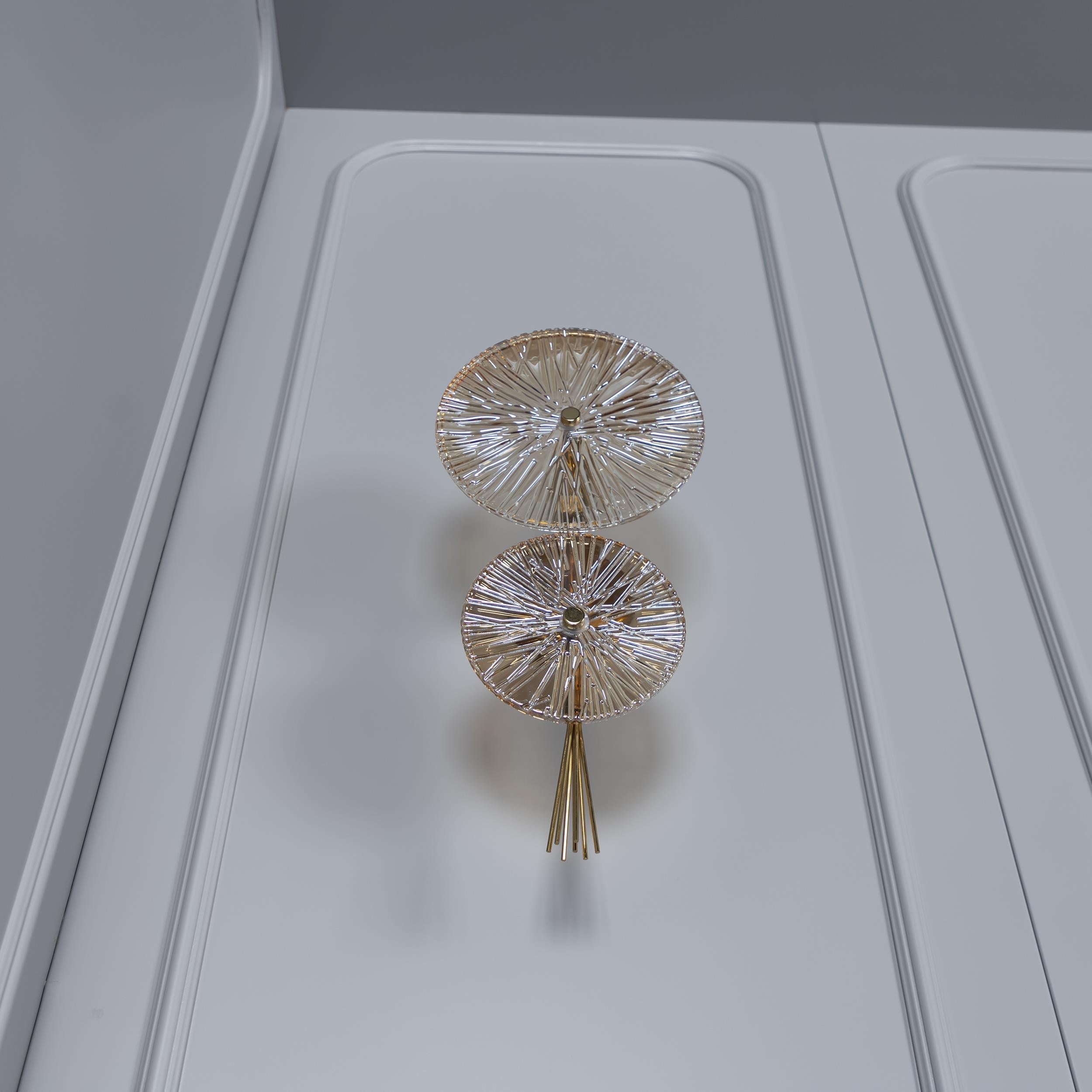 Honaz Two Glass Antique Wall Sconce - Heka Lighting & Trading Limited