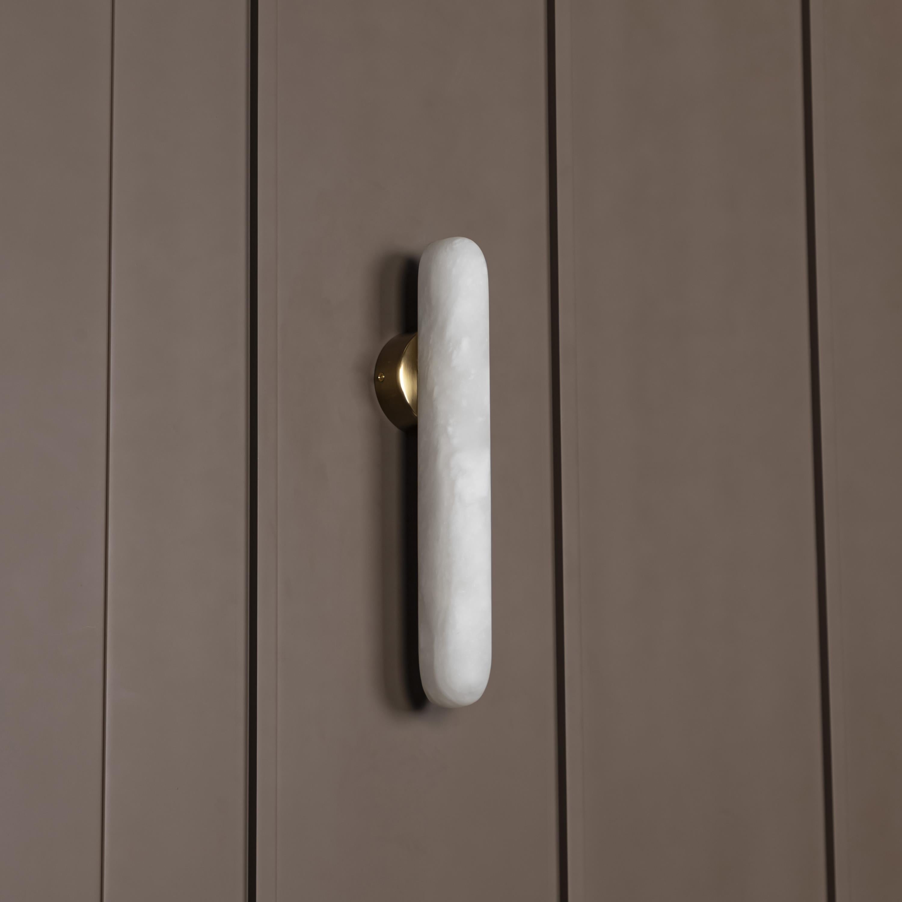 Iguazu Marble Wall Sconce 45 Cm - Heka Lighting & Trading Limited