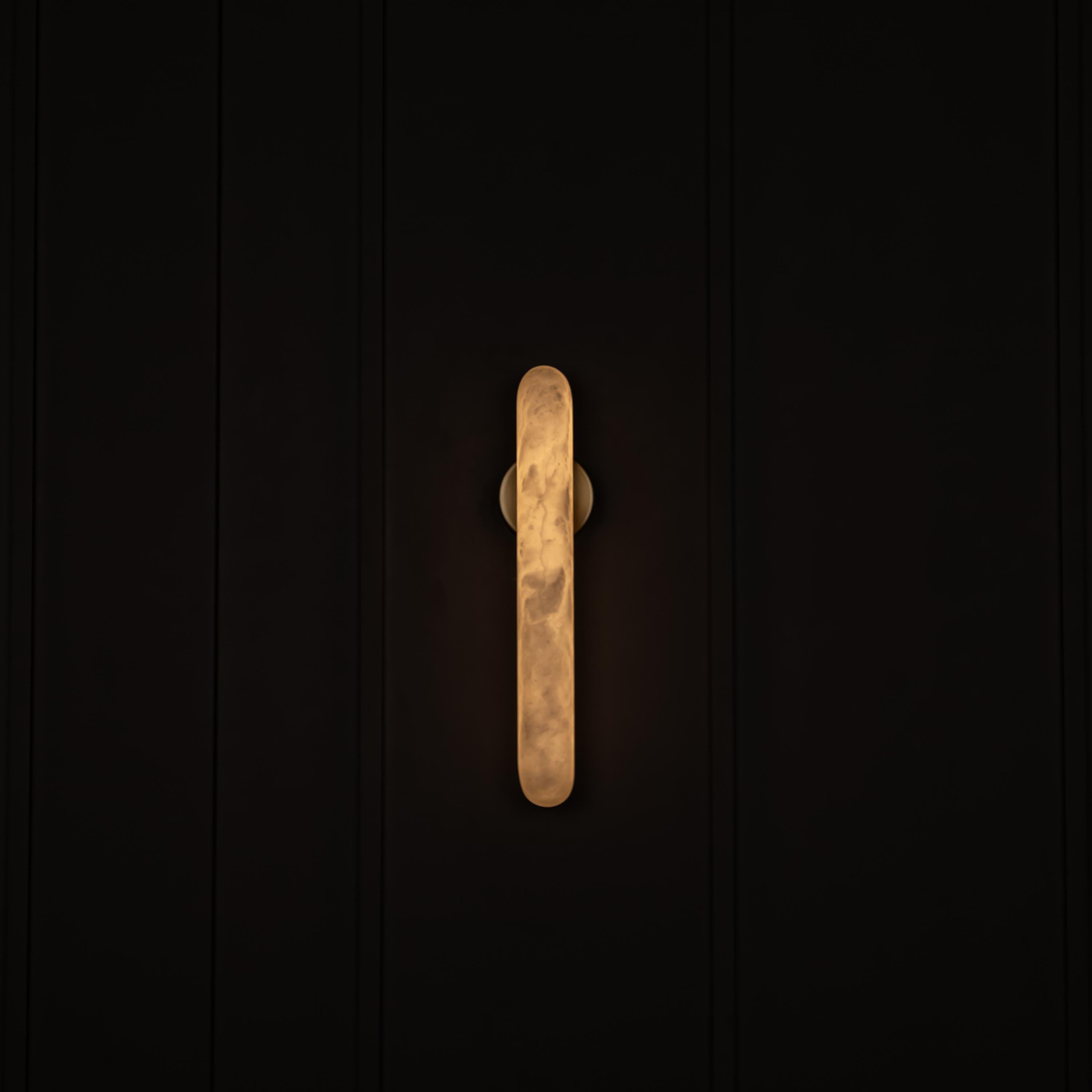 Iguazu Marble Wall Sconce 45 Cm - Heka Lighting & Trading Limited