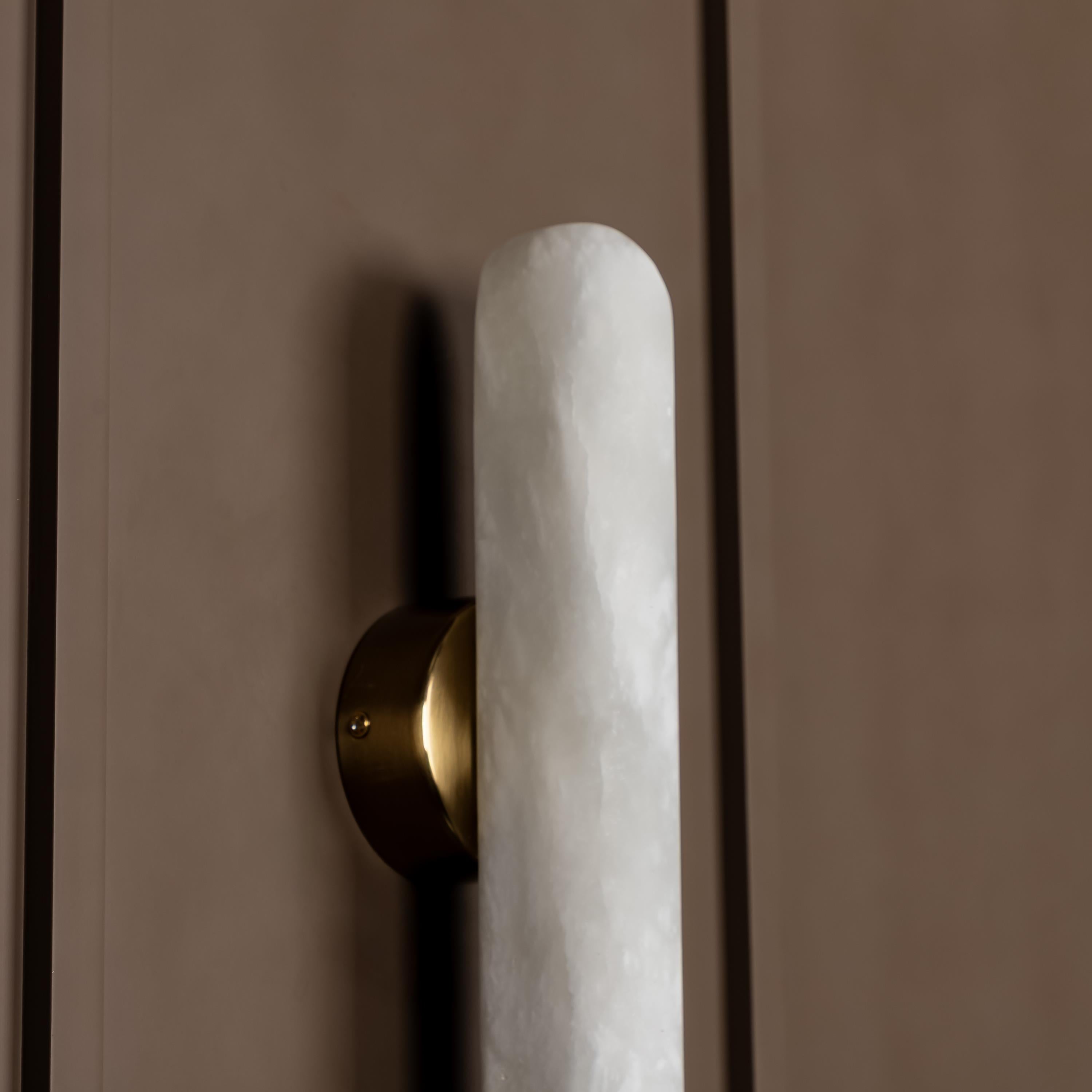 Iguazu Marble Wall Sconce 58 Cm - Heka Lighting & Trading Limited