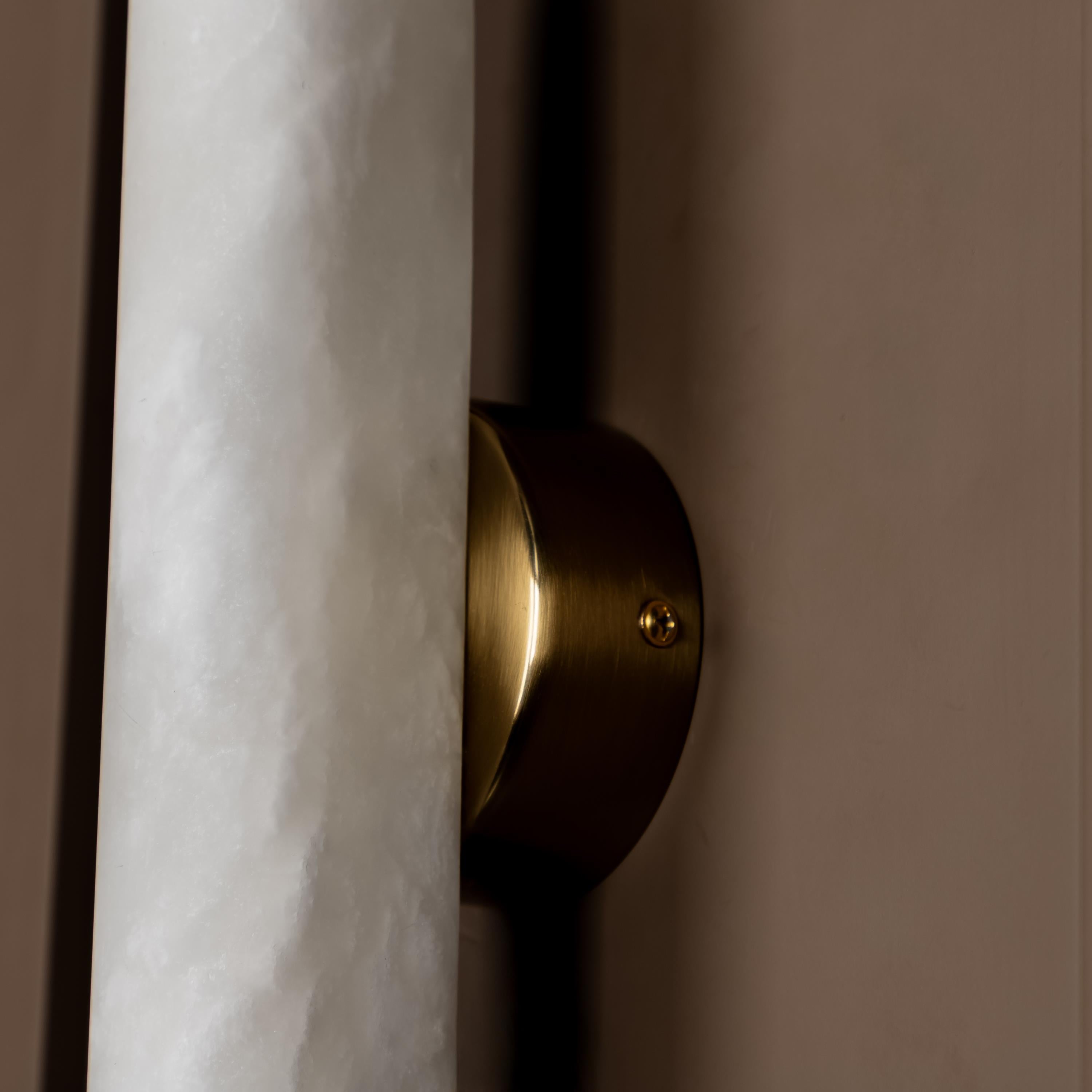 Iguazu Marble Wall Sconce 58 Cm - Heka Lighting & Trading Limited