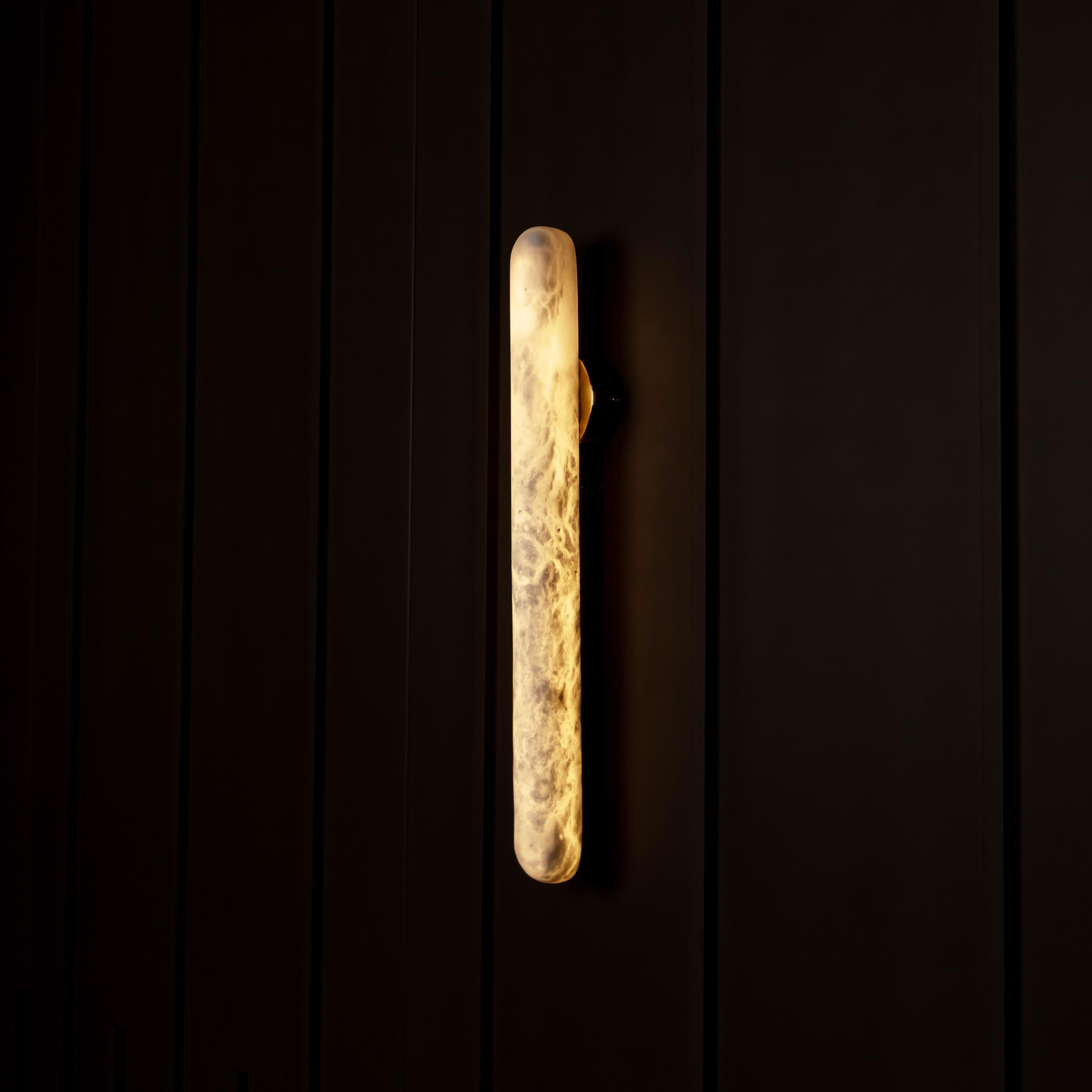 Iguazu Marble Wall Sconce 58 Cm - Heka Lighting & Trading Limited