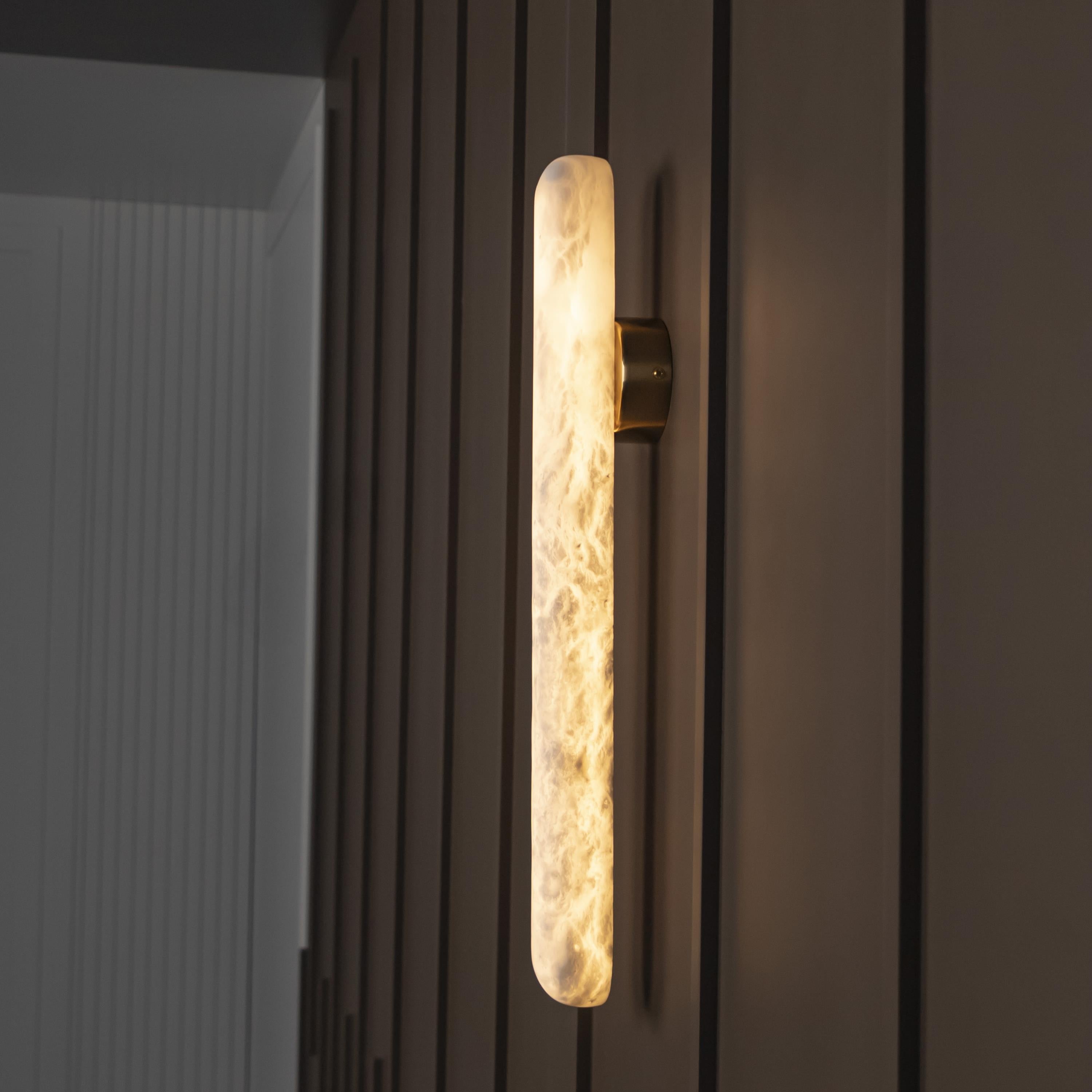 Iguazu Marble Wall Sconce 58 Cm