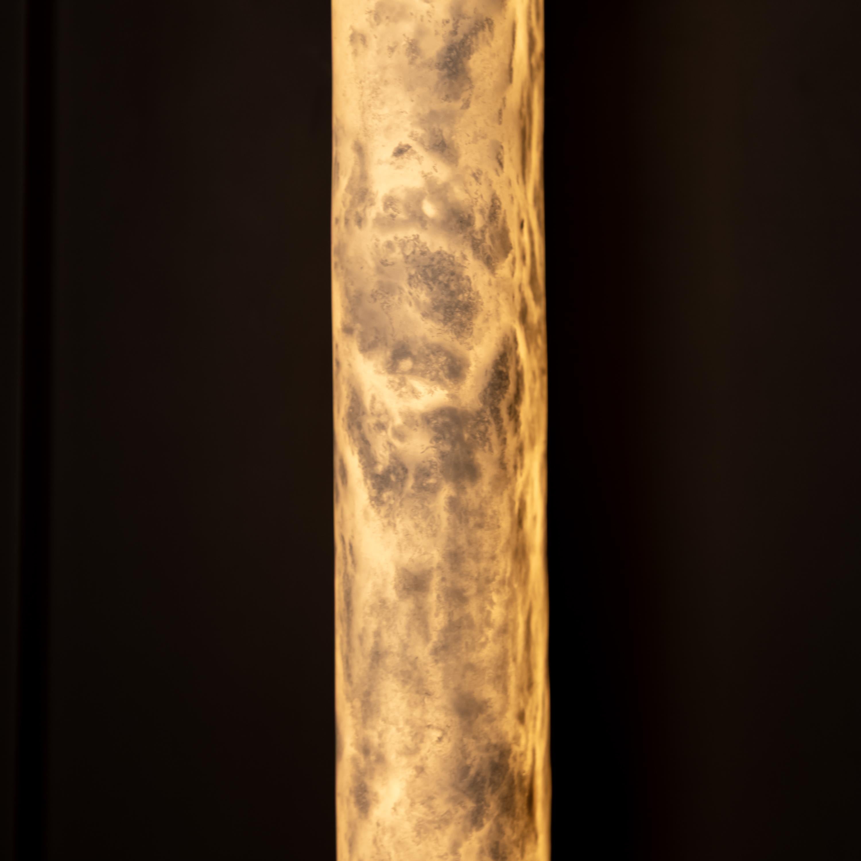 Iguazu Marble Wall Sconce 58 Cm - Heka Lighting & Trading Limited