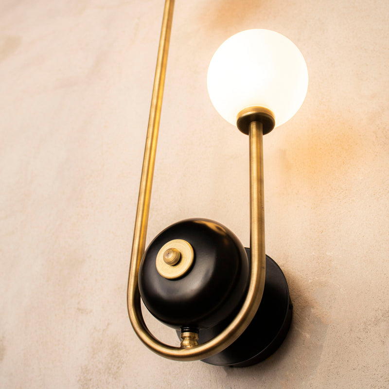 Handmade Vanity Sconce, Modern Brass Wall Lamp, Home Decor Wall Light, Bathroom Housewarming Gift Lighting MODEL : CELSUS