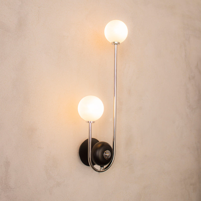 Handmade Vanity Sconce, Modern Brass Wall Lamp, Home Decor Wall Light, Bathroom Housewarming Gift Lighting MODEL : CELSUS