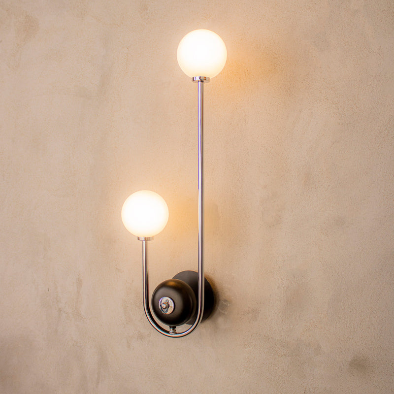 Handmade Vanity Sconce, Modern Brass Wall Lamp, Home Decor Wall Light, Bathroom Housewarming Gift Lighting MODEL : CELSUS