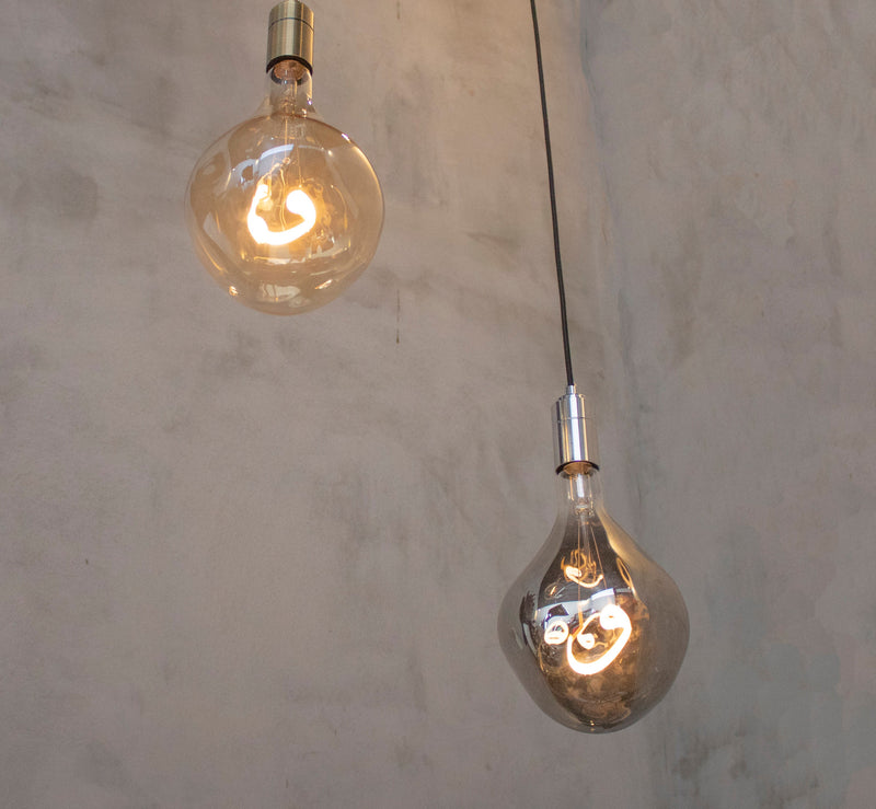 VAV Pendant Lamp Smart Bulb, Blown Glass Handmade Chandelier Lighting, Modern Art Deco Ceiling Pendant Lamp, Housewarming Gift Light