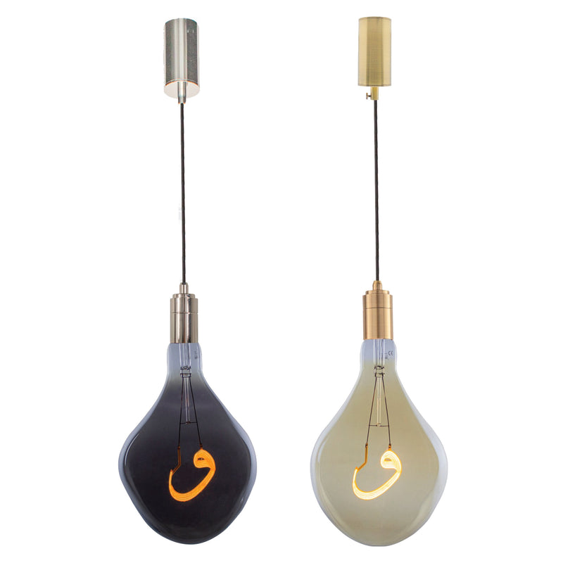 VAV Pendant Lamp Smart Bulb, Blown Glass Handmade Chandelier Lighting, Modern Art Deco Ceiling Pendant Lamp, Housewarming Gift Light