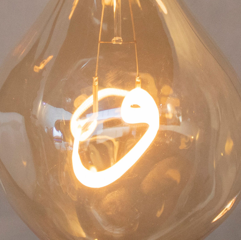 VAV Pendant Lamp Smart Bulb, Blown Glass Handmade Chandelier Lighting, Modern Art Deco Ceiling Pendant Lamp, Housewarming Gift Light