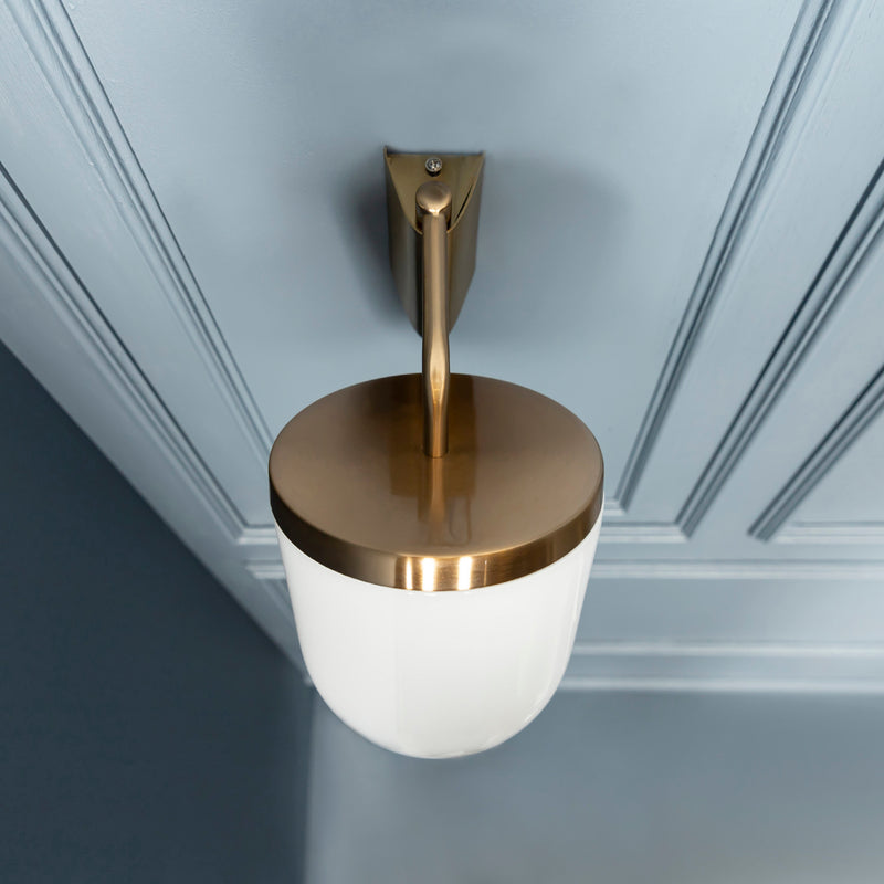 Handmade Bathroom Lighting, Mid Century Bedside Wall Mounted Lamp, Art Deco Vintage Sconce, Housewarming Gift Wall Light Shade MODEL : GIZE