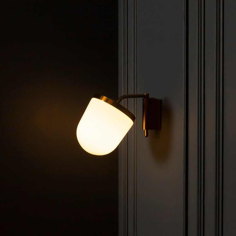 Handmade Bathroom Lighting, Mid Century Bedside Wall Mounted Lamp, Art Deco Vintage Sconce, Housewarming Gift Wall Light Shade MODEL : GIZE