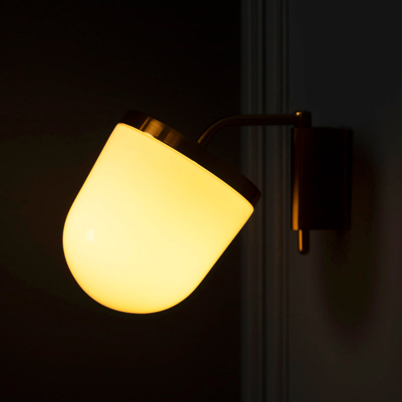 Handmade Bathroom Lighting, Mid Century Bedside Wall Mounted Lamp, Art Deco Vintage Sconce, Housewarming Gift Wall Light Shade MODEL : GIZE
