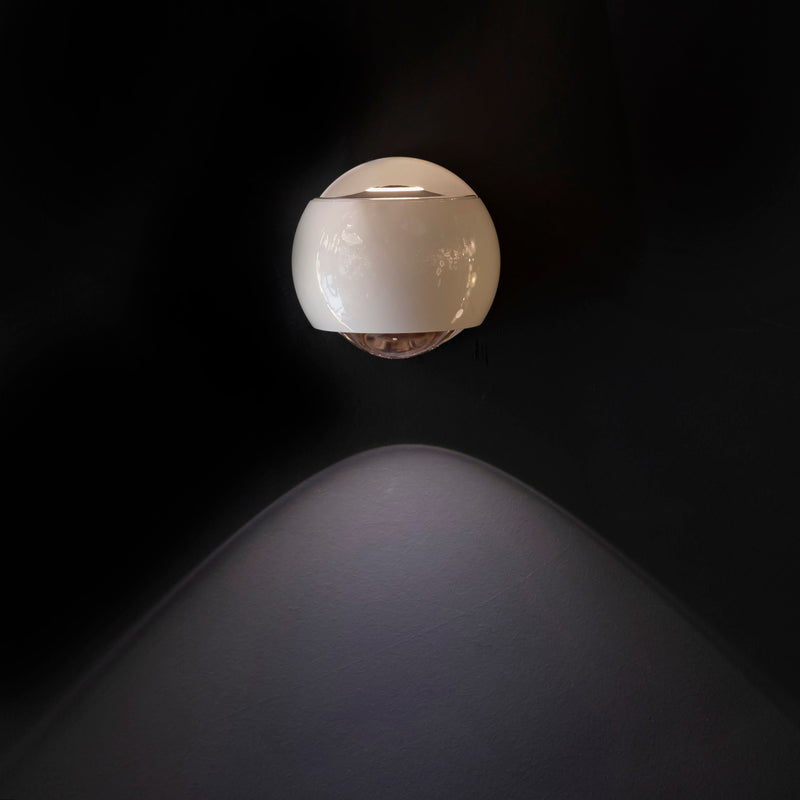 Gold, Platinum or White Single Wall Light, Modern Home Decor Wall Lighting, Art Deco LED Sconce MODEL: BALAMIR