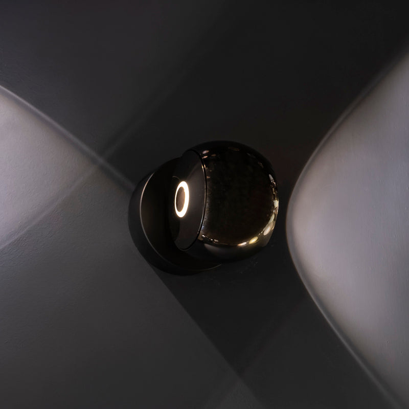 Gold, Platinum or White Single Wall Light, Modern Home Decor Wall Lighting, Art Deco LED Sconce MODEL: BALAMIR