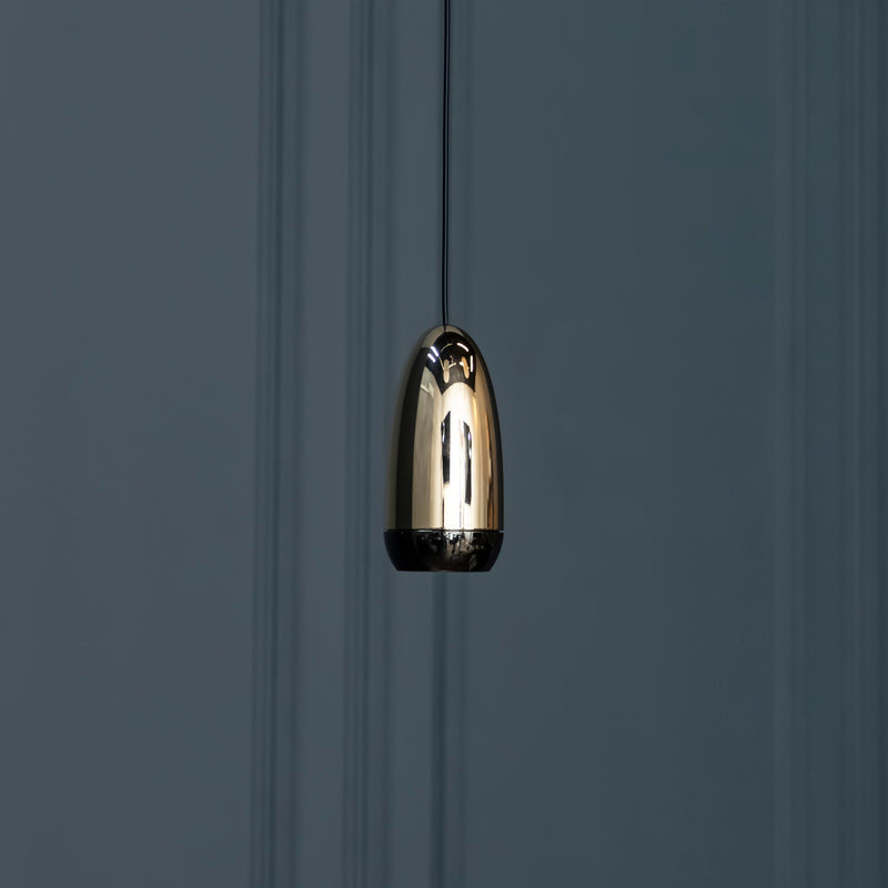 Gold Platinum Single Pendant Light, Modern Home Decor Pendant Lighting Art Deco Pendant Lamp MODEL: YALDIZ