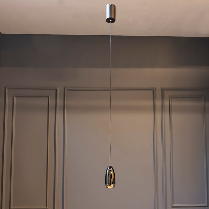 Gold Platinum Single Pendant Light, Modern Home Decor Pendant Lighting Art Deco Pendant Lamp MODEL: YALDIZ