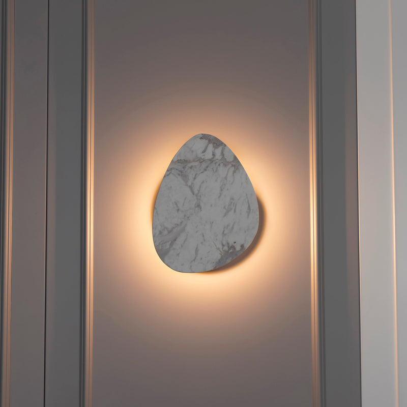 Handmade Marble Tube Wall Lamp, Modern Home Decor Bedside Lighting, Brass Light for Bedroom, Housewarming Gift Sconce MODEL: MEDUSA
